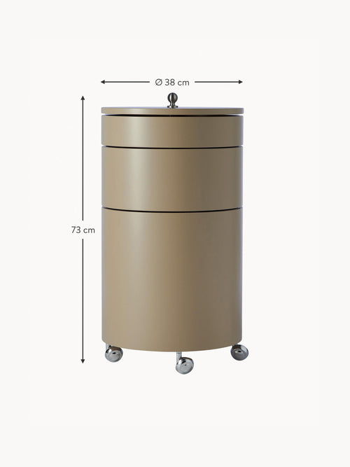 Barboy Round Container, Design Verner Panton