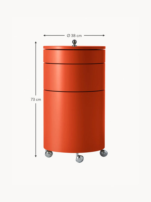 Barboy Round Container, Design Verner Panton