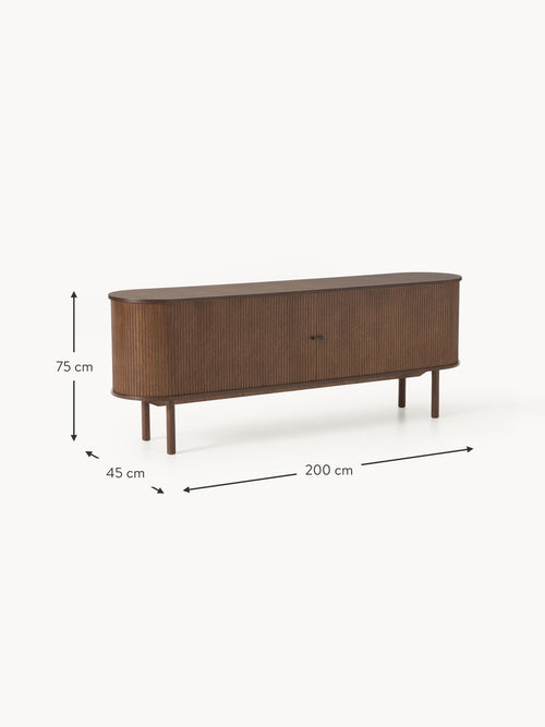 Calary XL Sideboard with Fluted Front