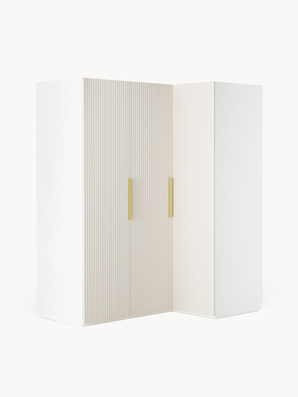 Gallery image 1 - Modular Corner Wardrobe Simone, 165 cm Wide, in various sizes