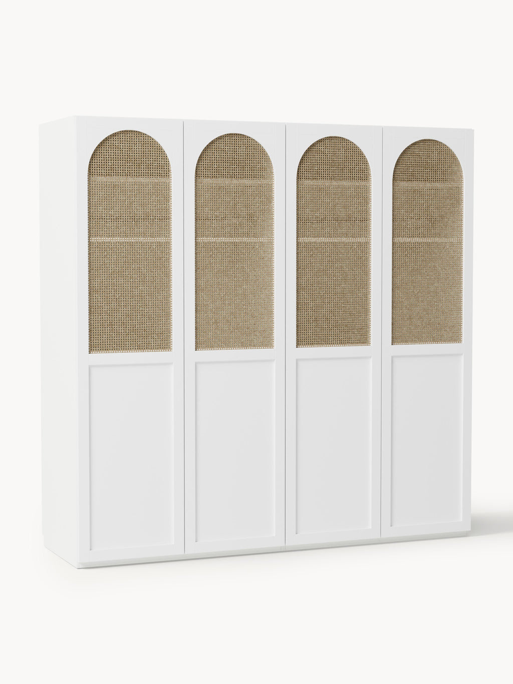 Gallery image 1 - Modular Hinged Door Wardrobe Jeanne, 200 cm Wide, in various sizes