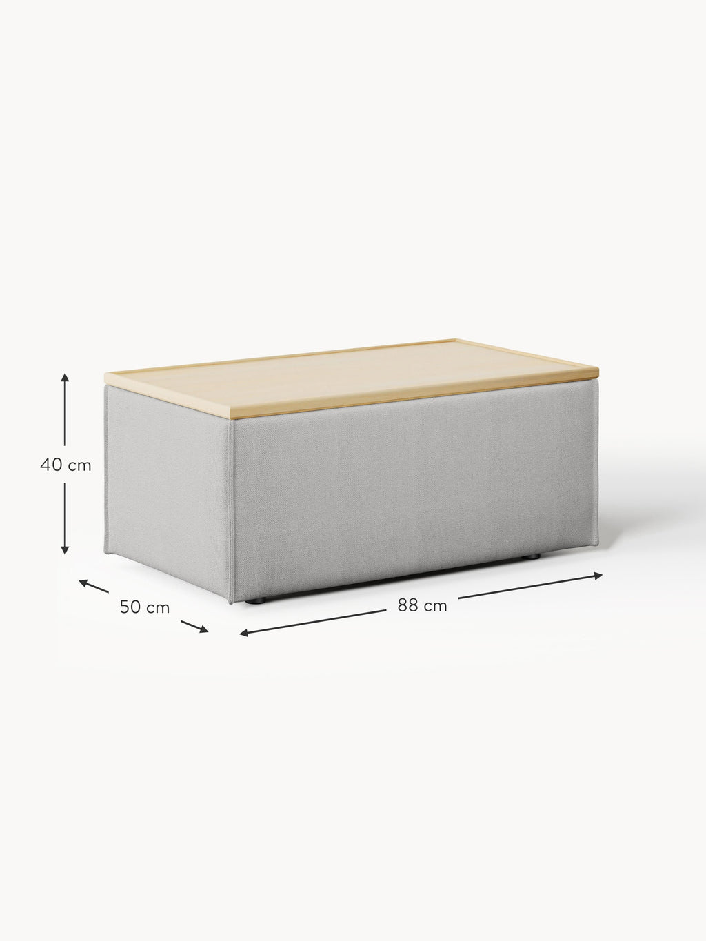Lennon Ottoman with Storage