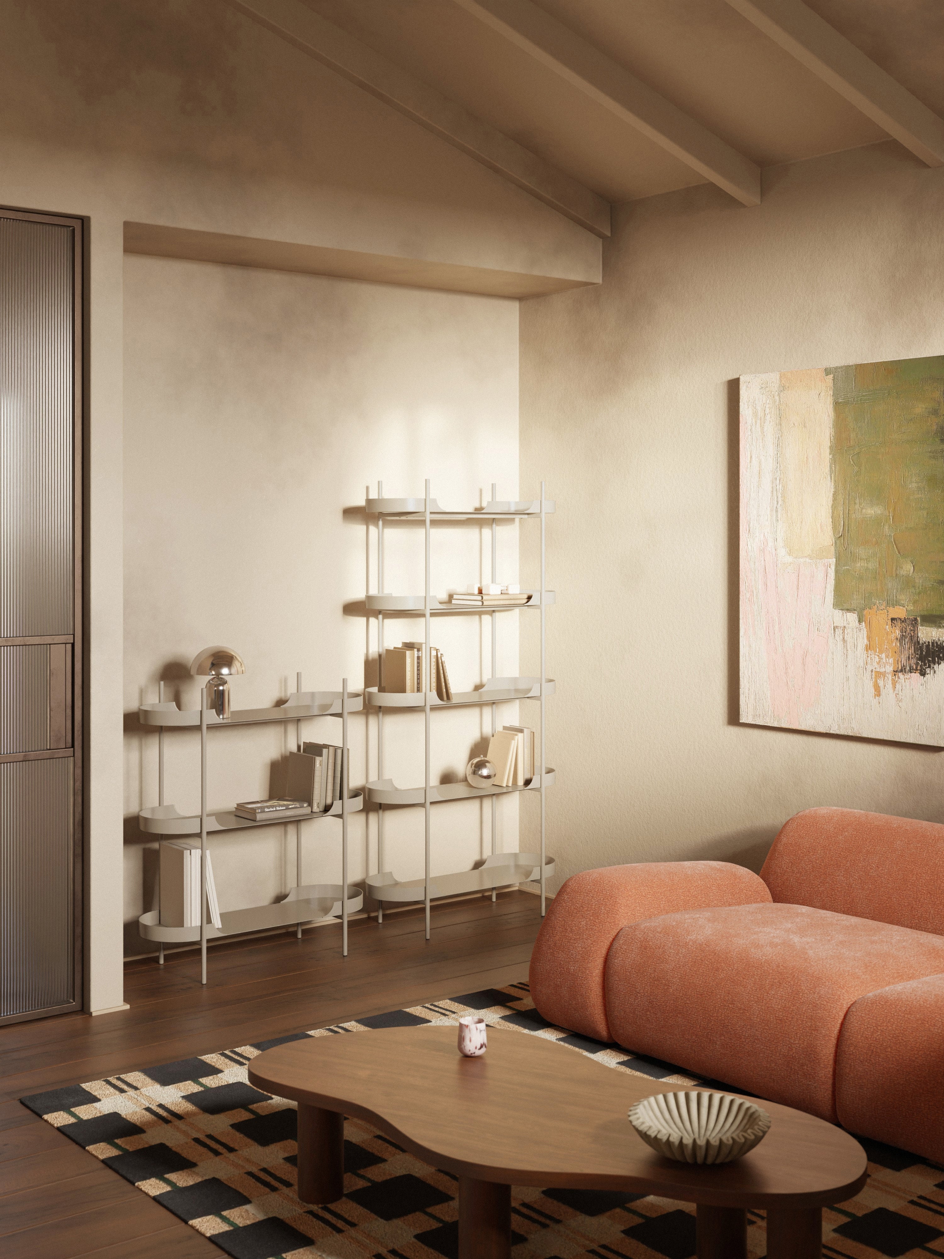 Taru Metal Shelving Unit