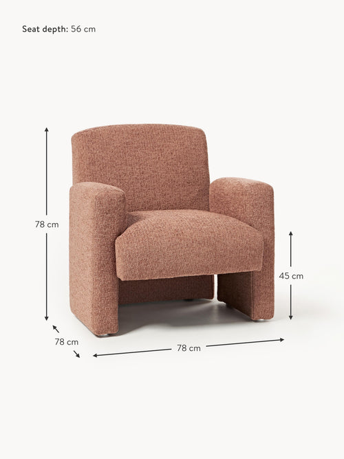 Aven Bouclé Lounge Chair