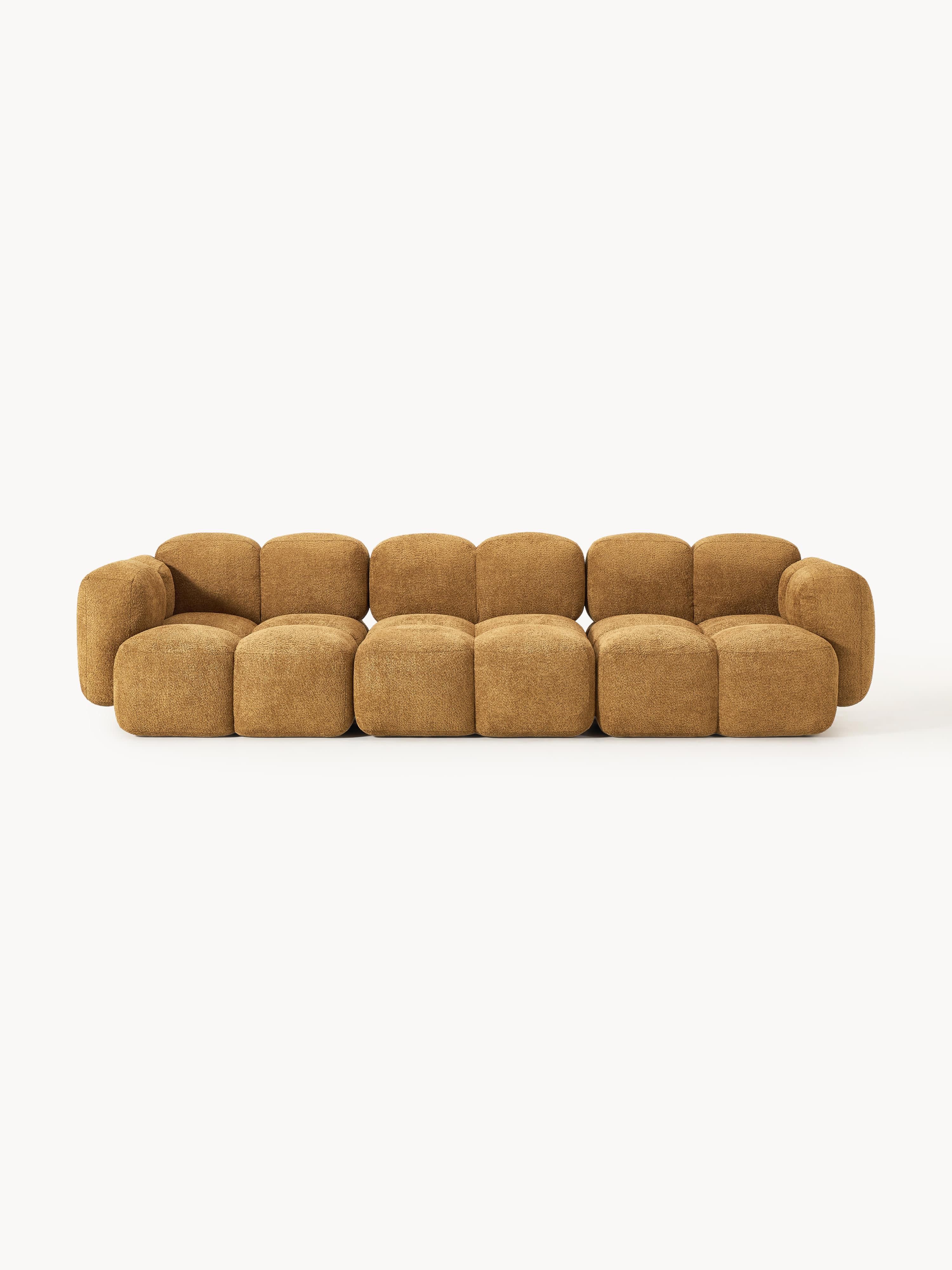 Tayla Modular Teddy-Bouclé Sofa (4-seater)