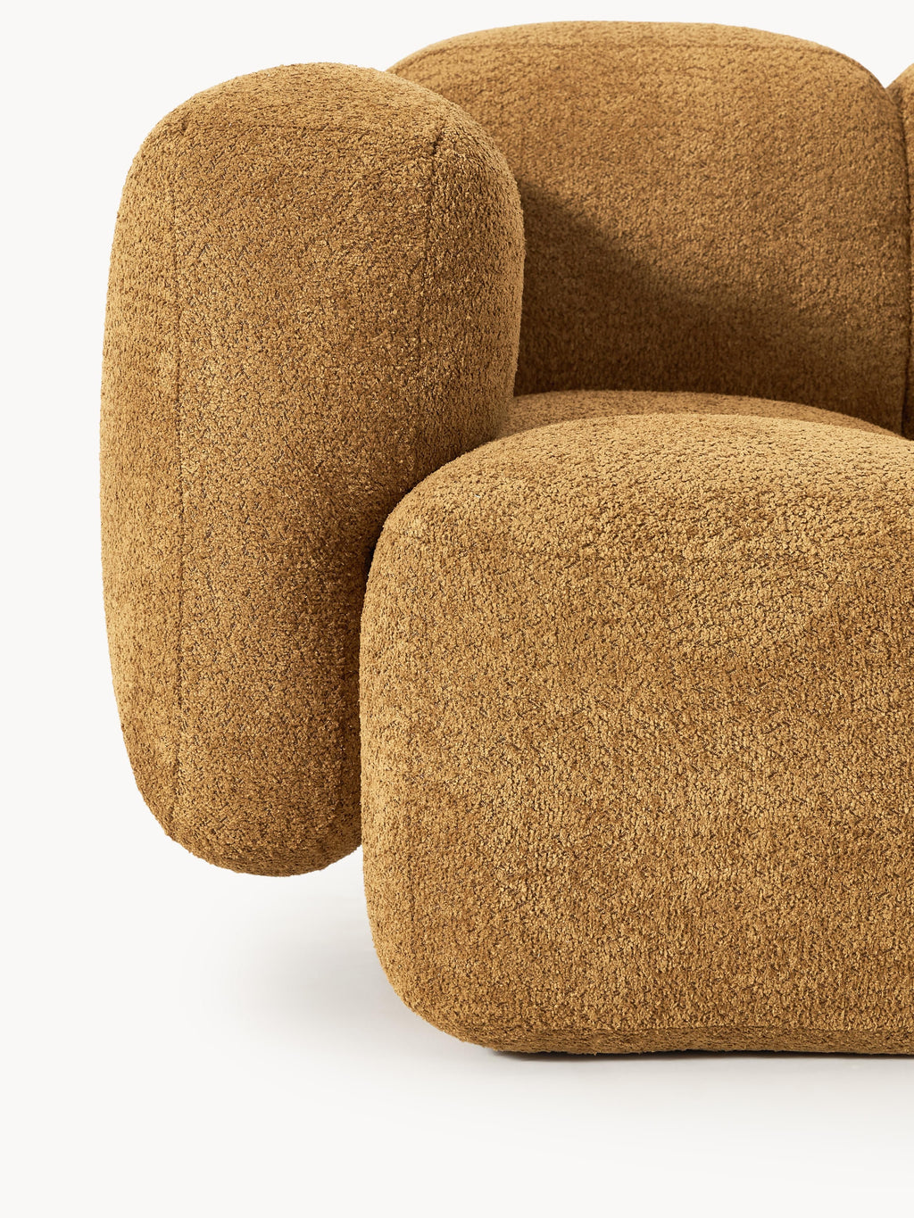 Tayla Modular Teddy-Bouclé Sofa (4-seater)
