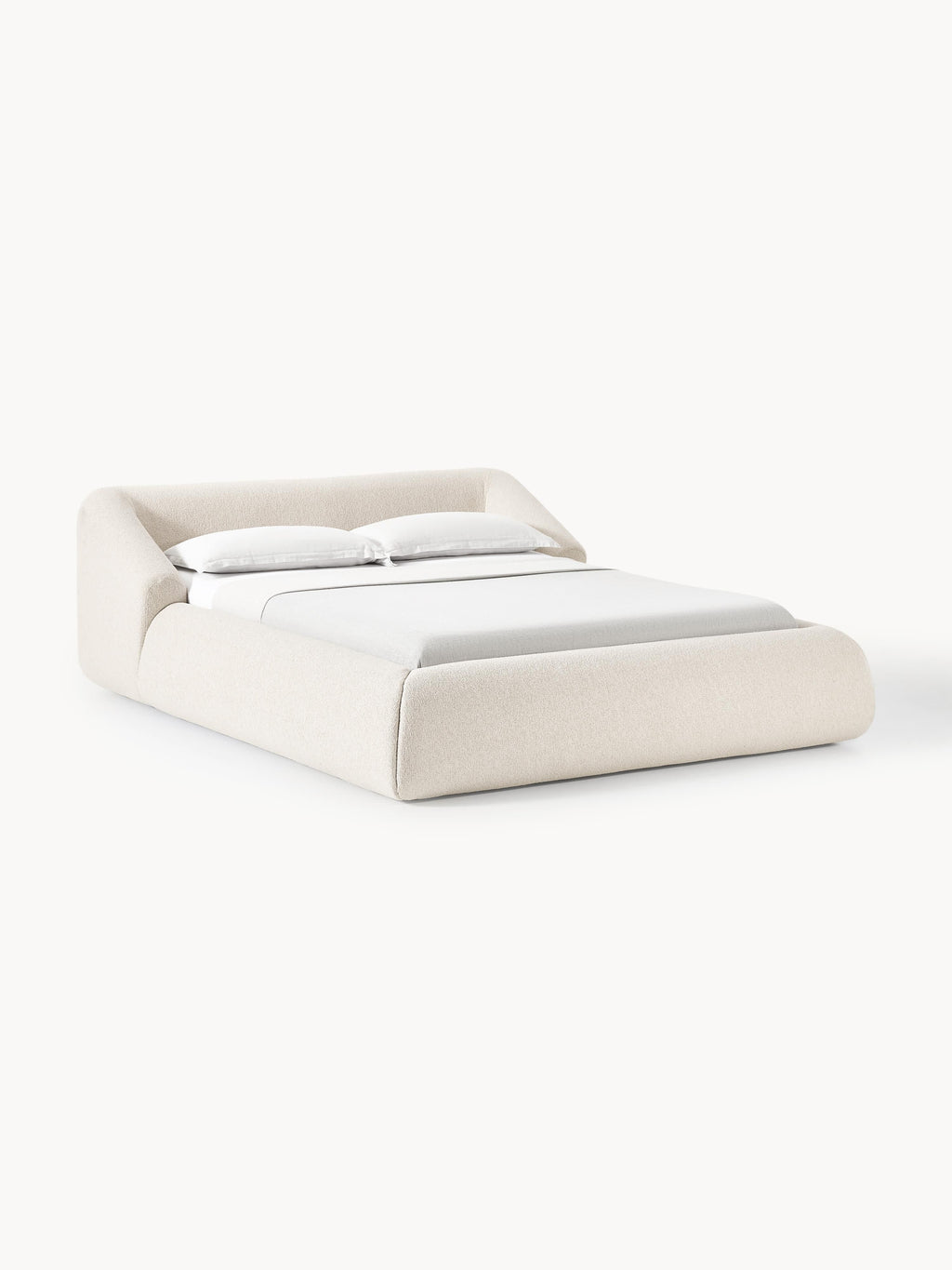 Sofia Upholstered Bouclé Bed