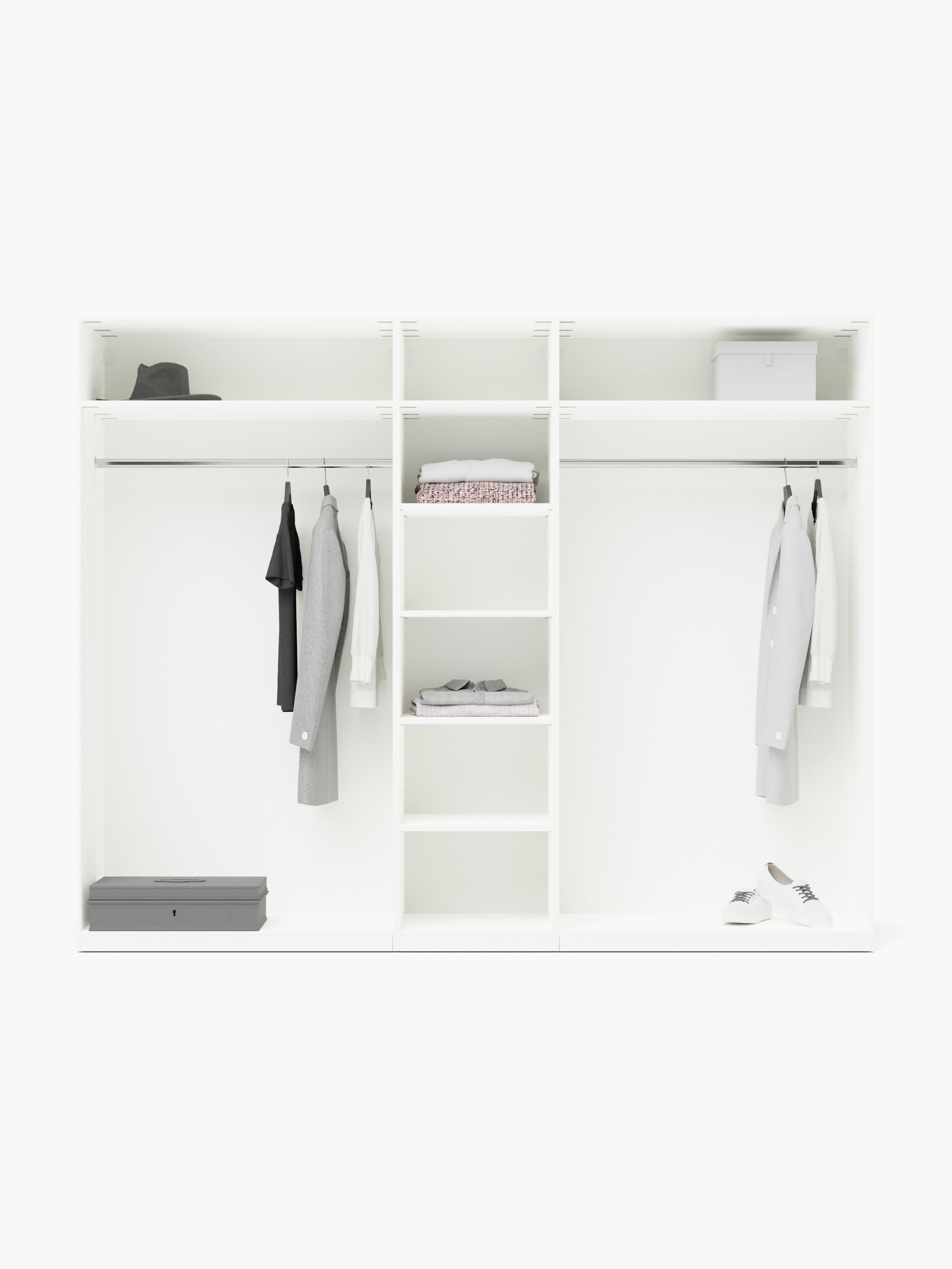 Charlotte Modular Hinged Door Wardrobe, 300 cm Wide, in various sizes