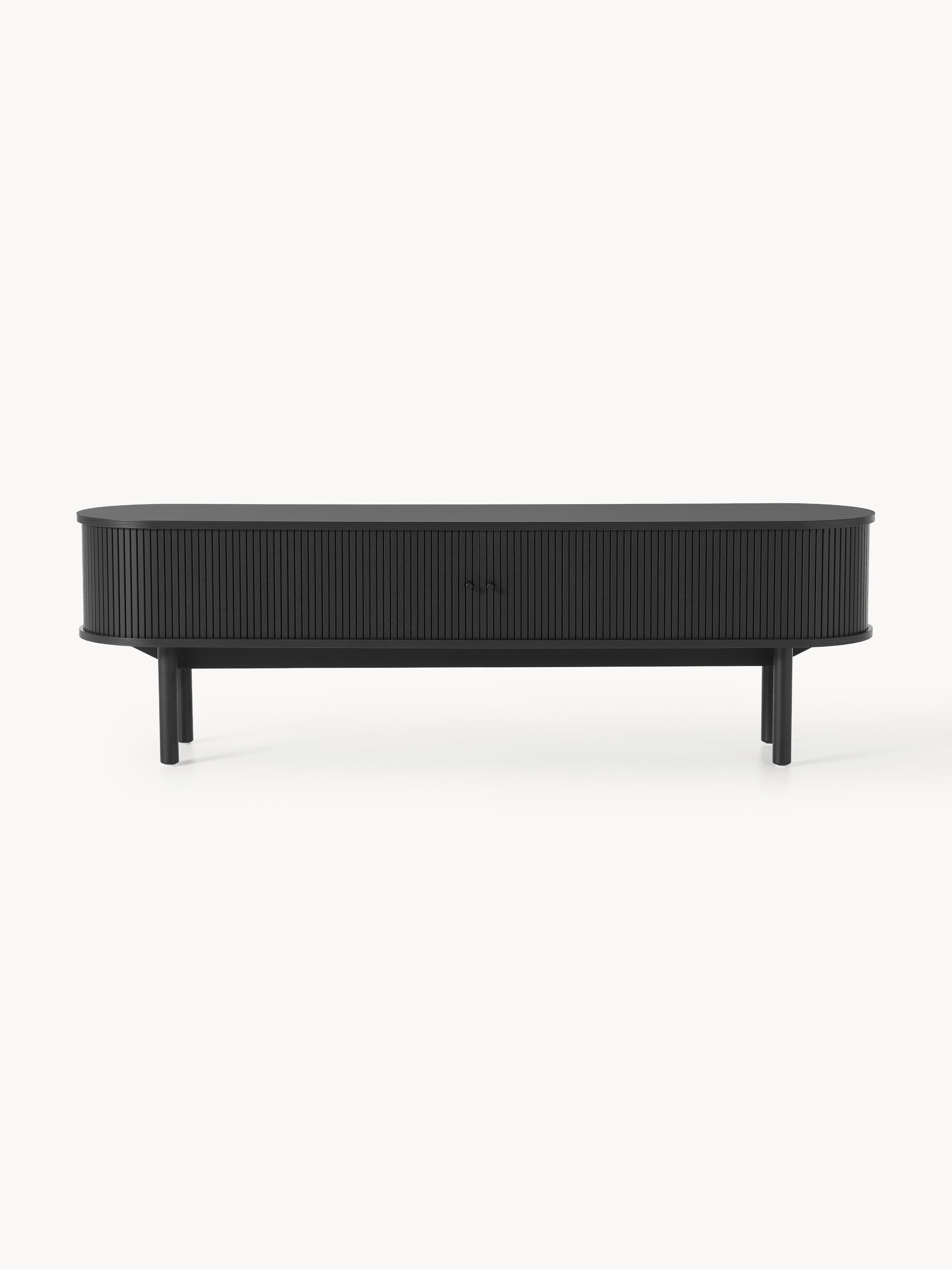 Calary TV Stand with Fluted Front