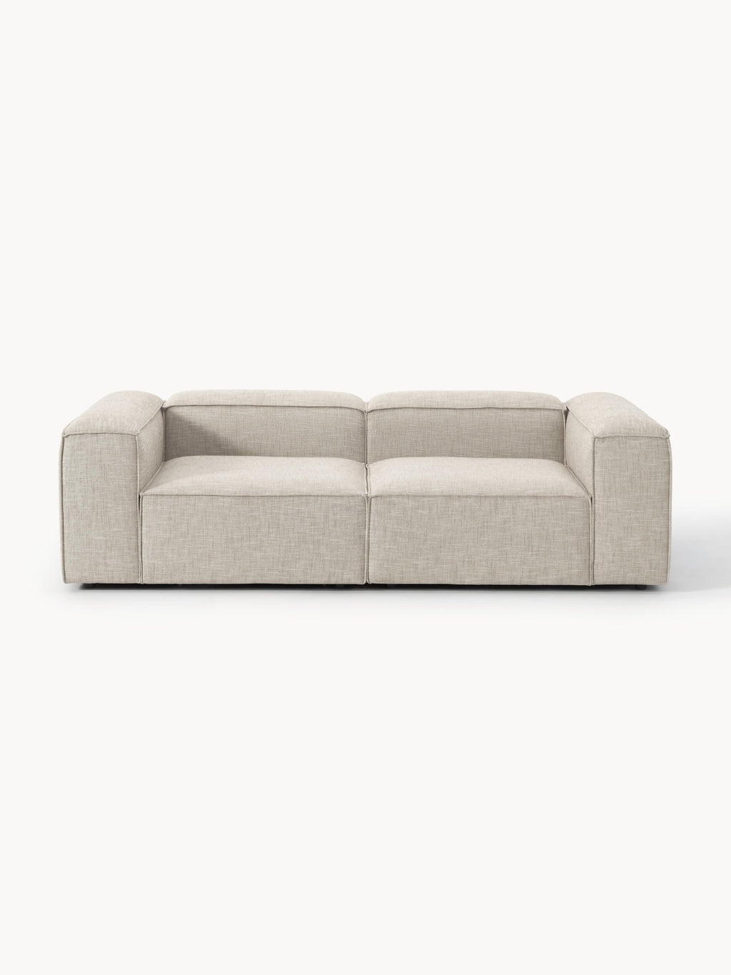 Gallery image 1 - Linen Blend Modular Sofa Lennon (3-seater)