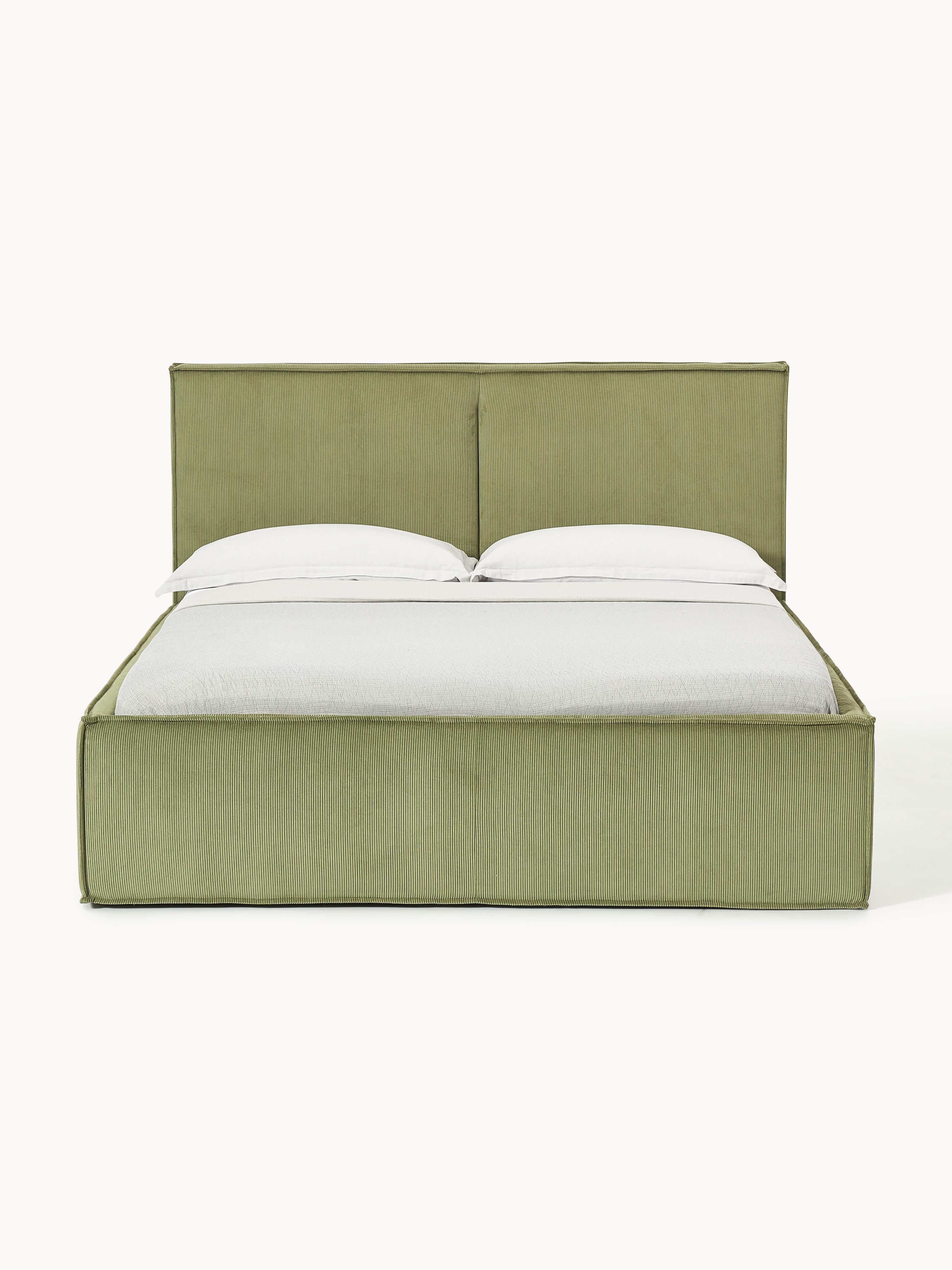 Dream Upholstered Corduroy Bed