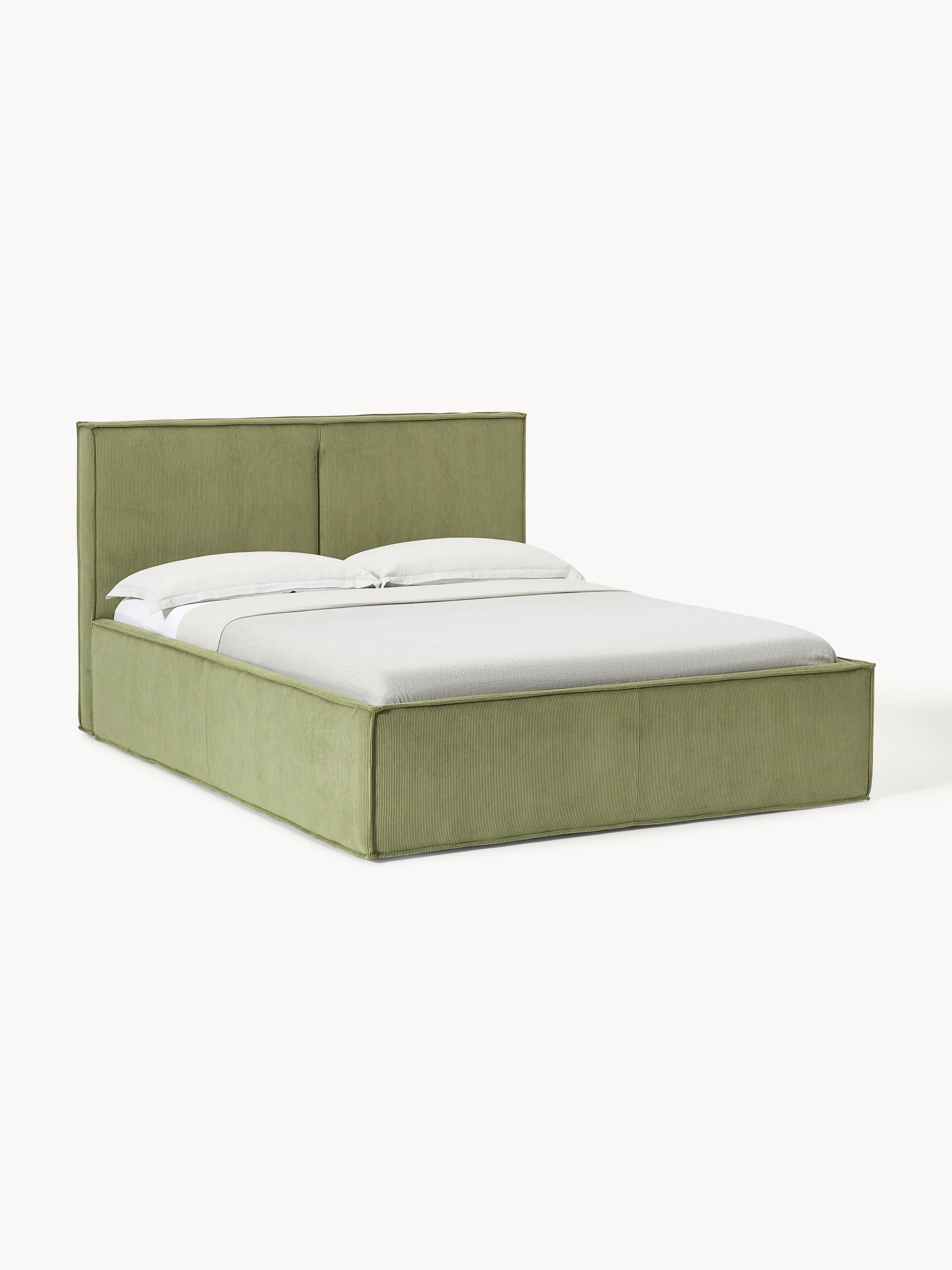 Dream Upholstered Corduroy Bed