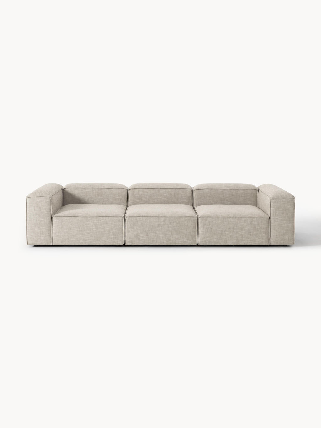Gallery image 1 - Linen Blend Modular Sofa Lennon (4-seater)