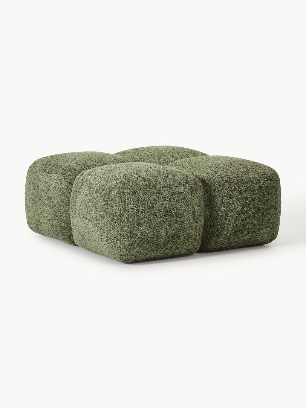 Gallery image 1 - Teddy-Bouclé Ottoman Tayla