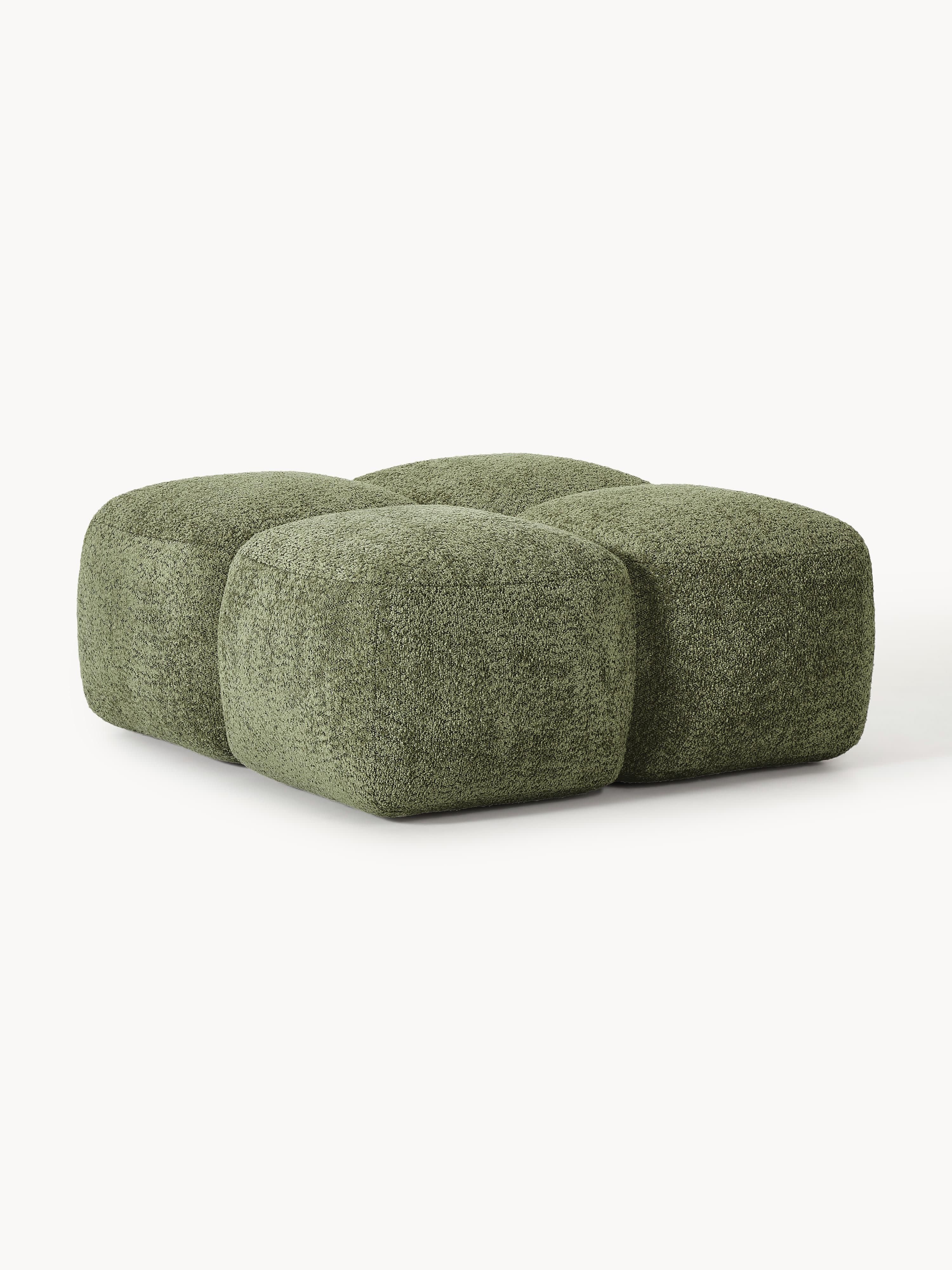 Gallery image 1 - Teddy-Bouclé Ottoman Tayla