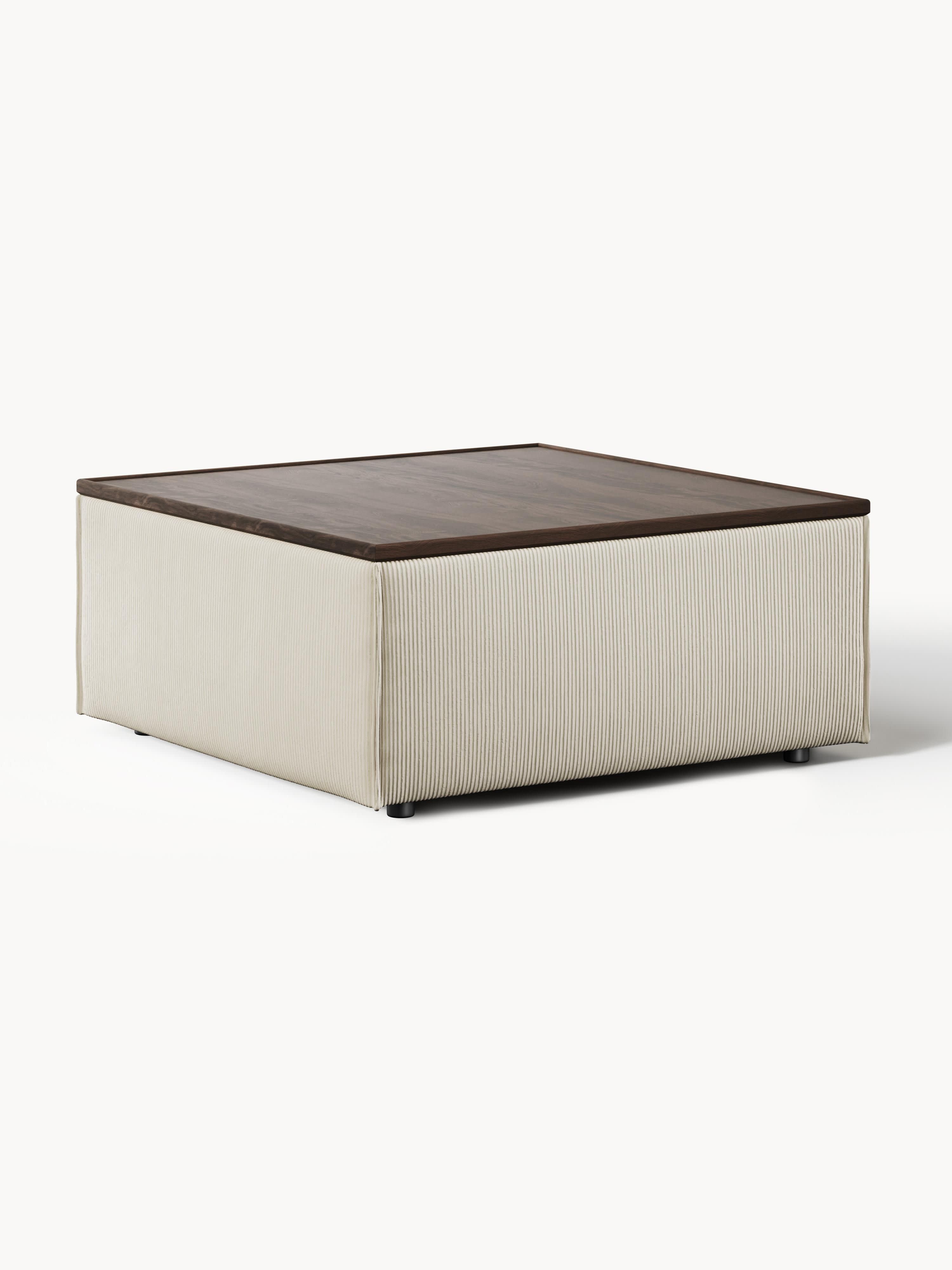 Lennon Corduroy Ottoman with Storage