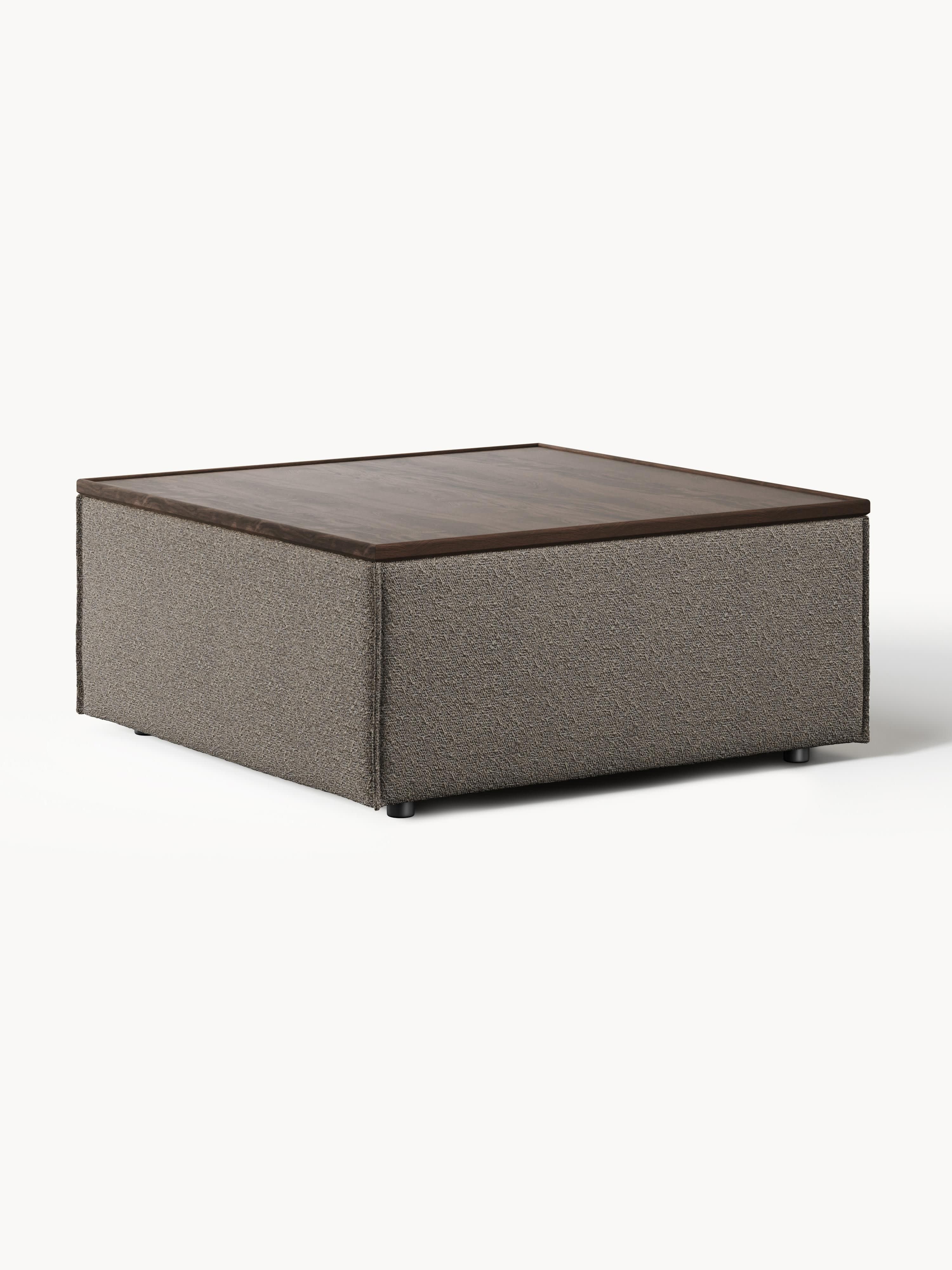 Gallery image 1 - Bouclé Ottoman Lennon with Storage