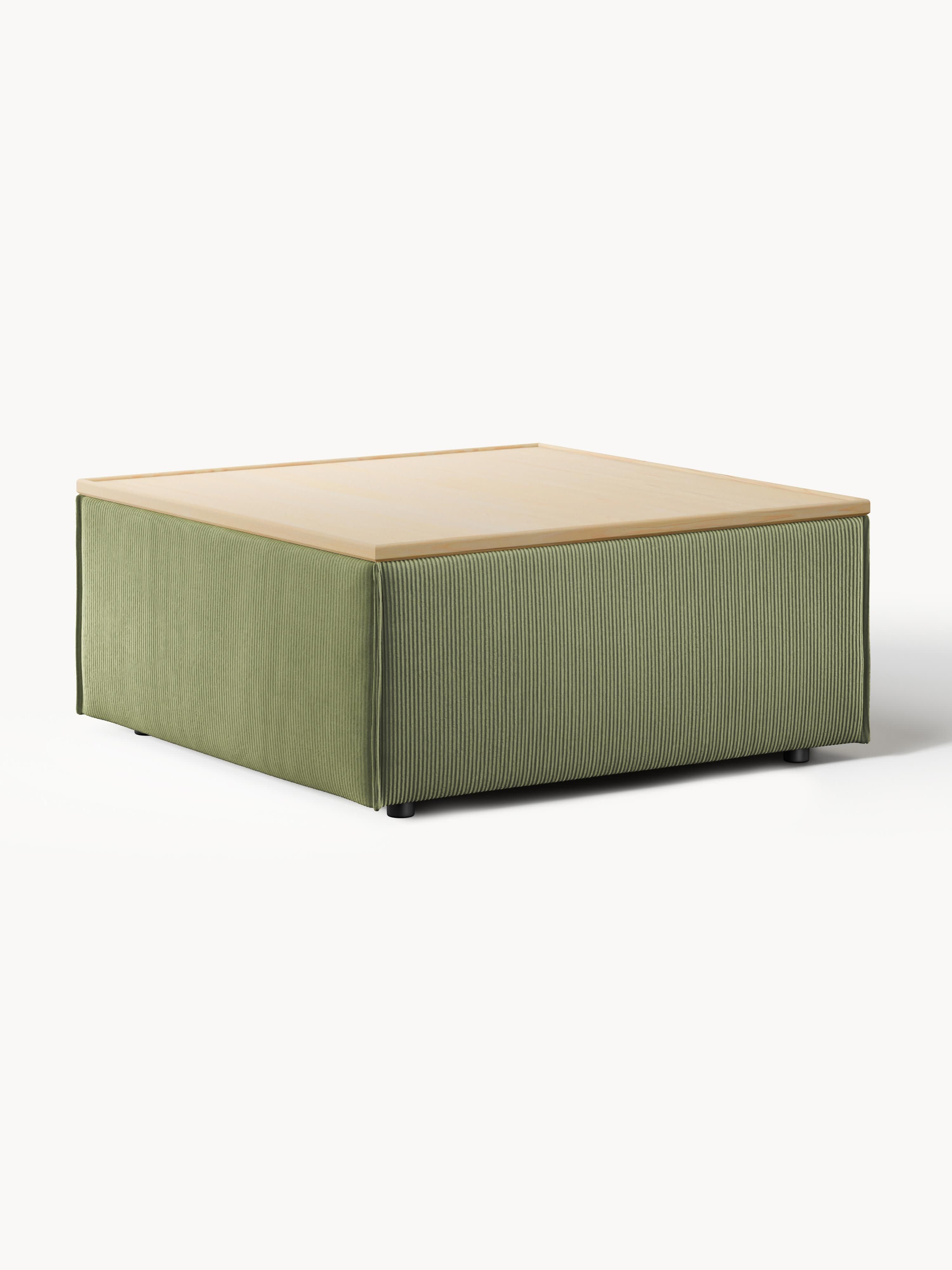 Lennon Corduroy Ottoman with Storage