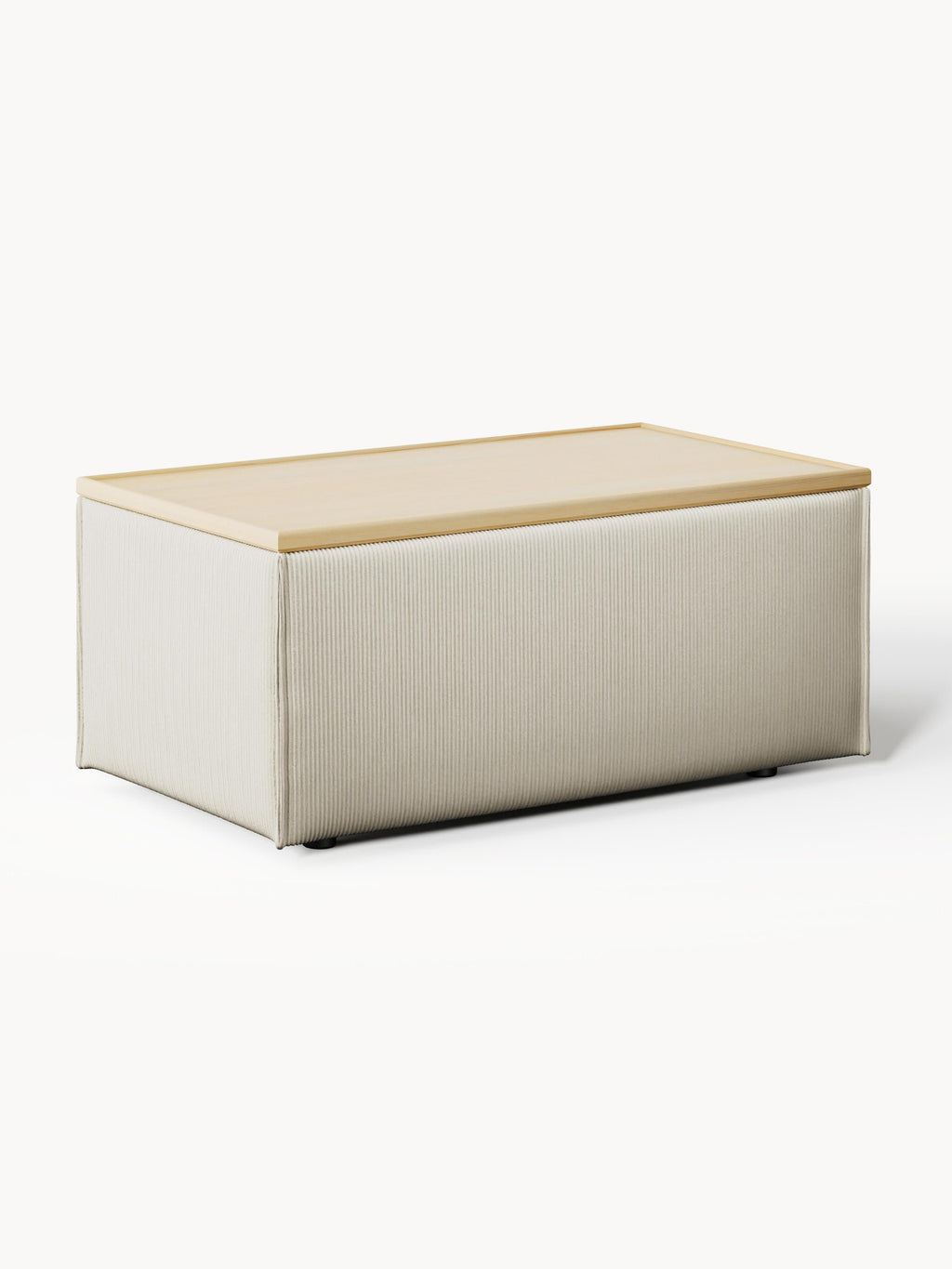 Lennon Corduroy Ottoman with Storage
