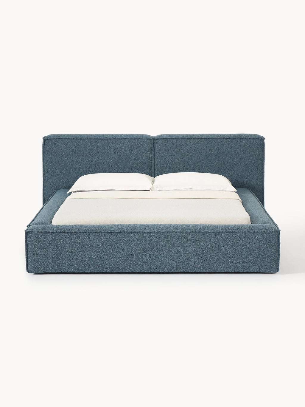Lennon Upholstered Bouclé Bed