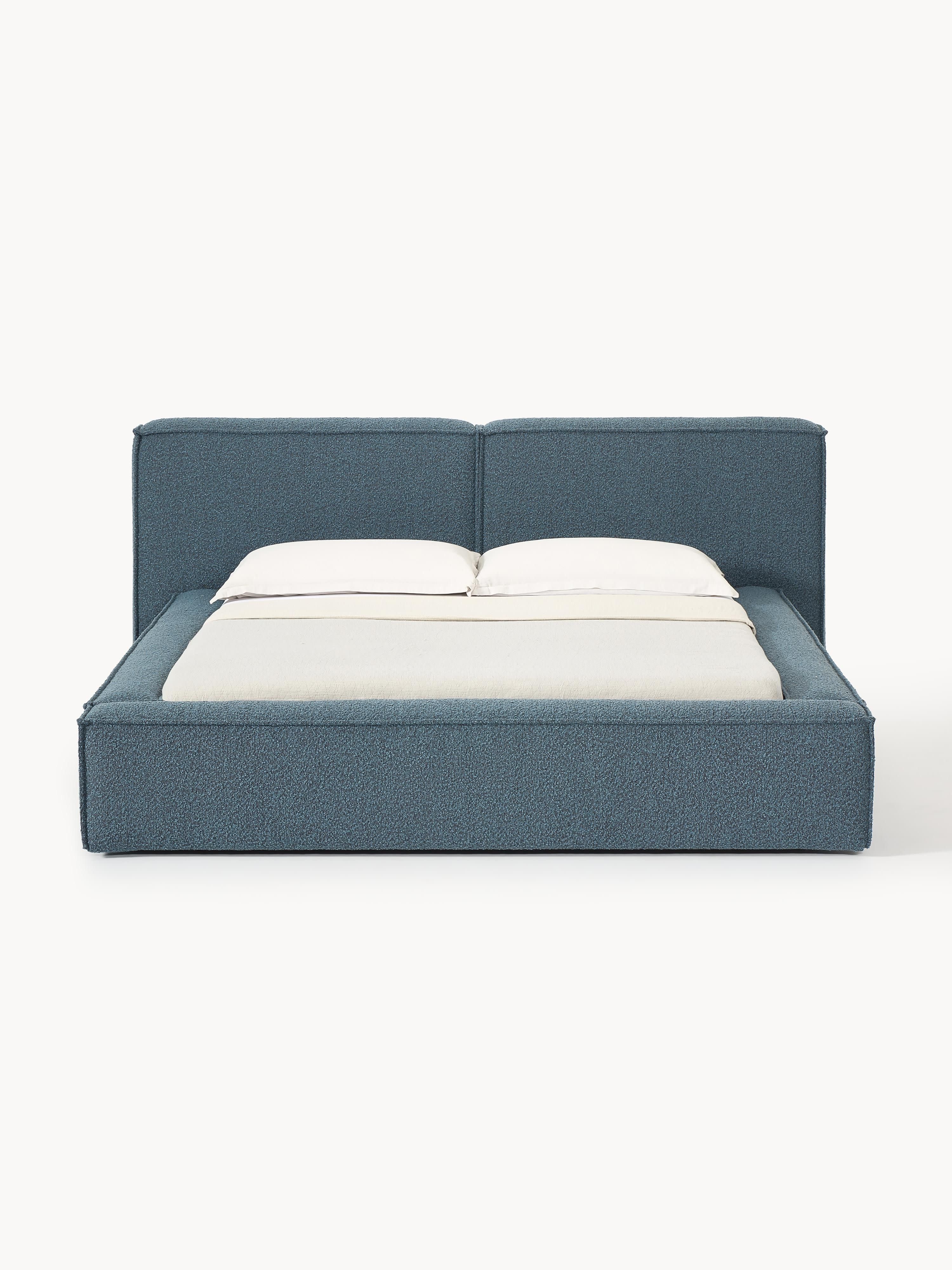 Lennon Upholstered Bouclé Bed