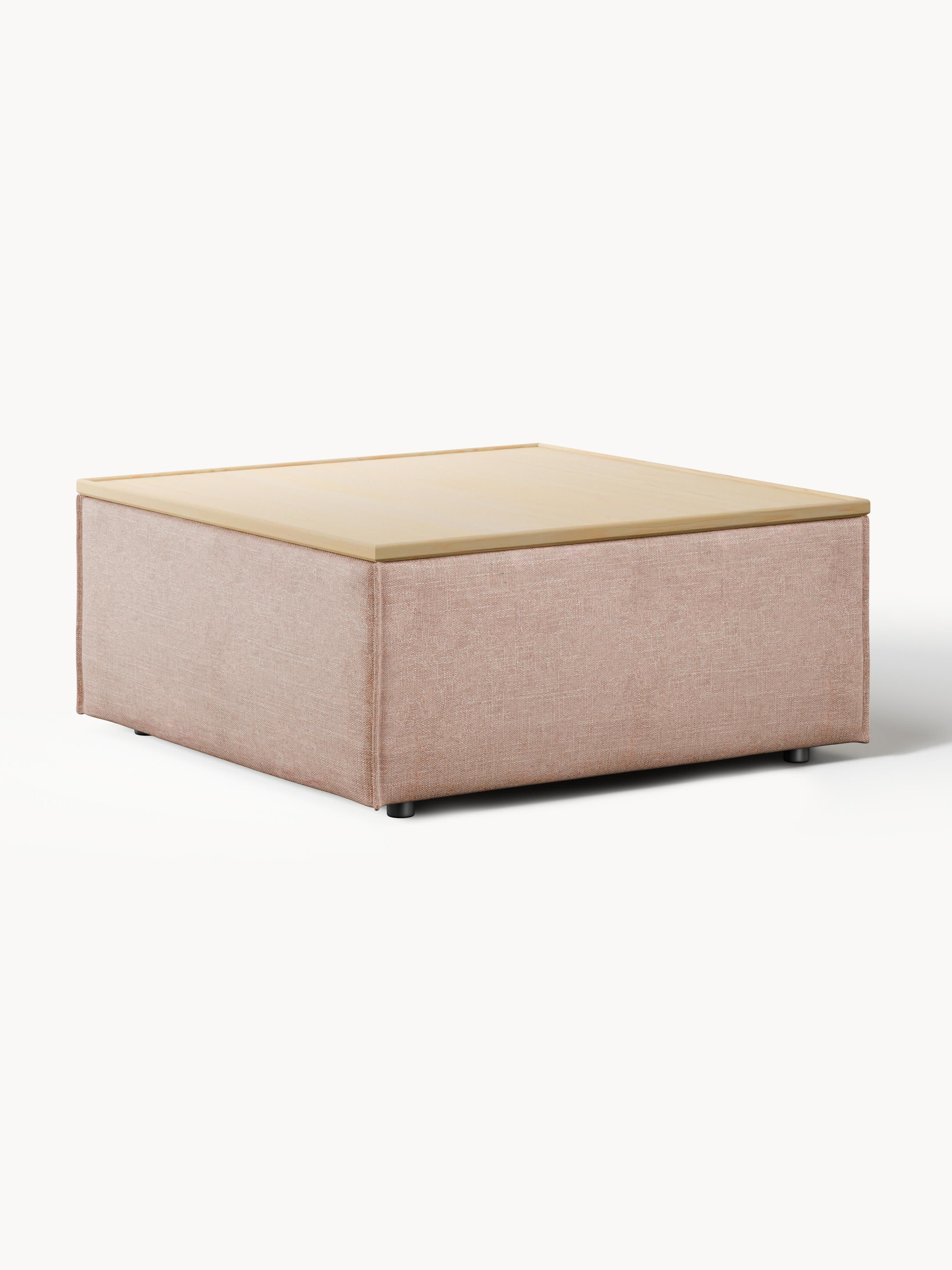 Gallery image 1 - Linen Blend Ottoman Lennon with Storage