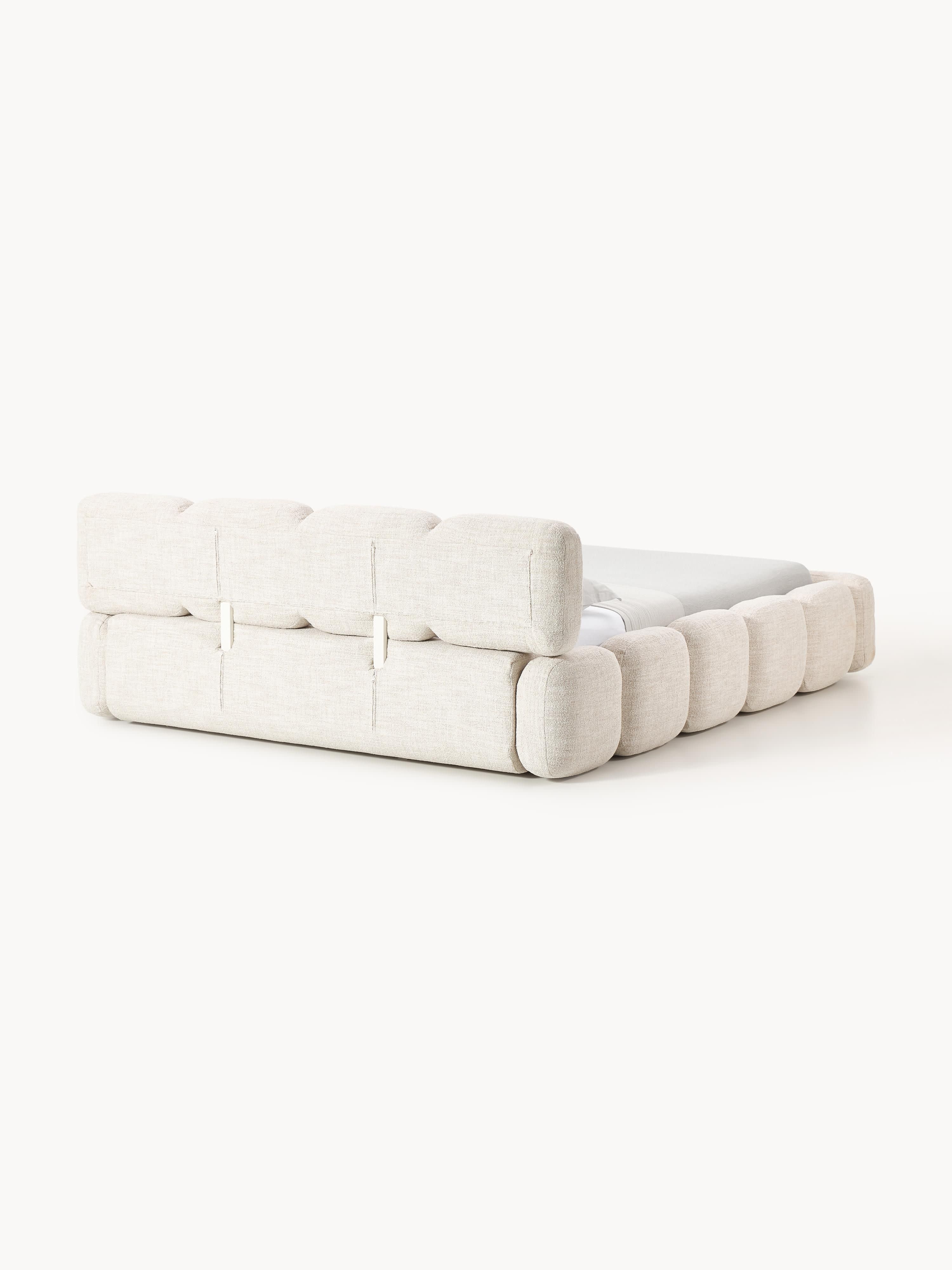 Tayla Upholstered Bouclé Bed