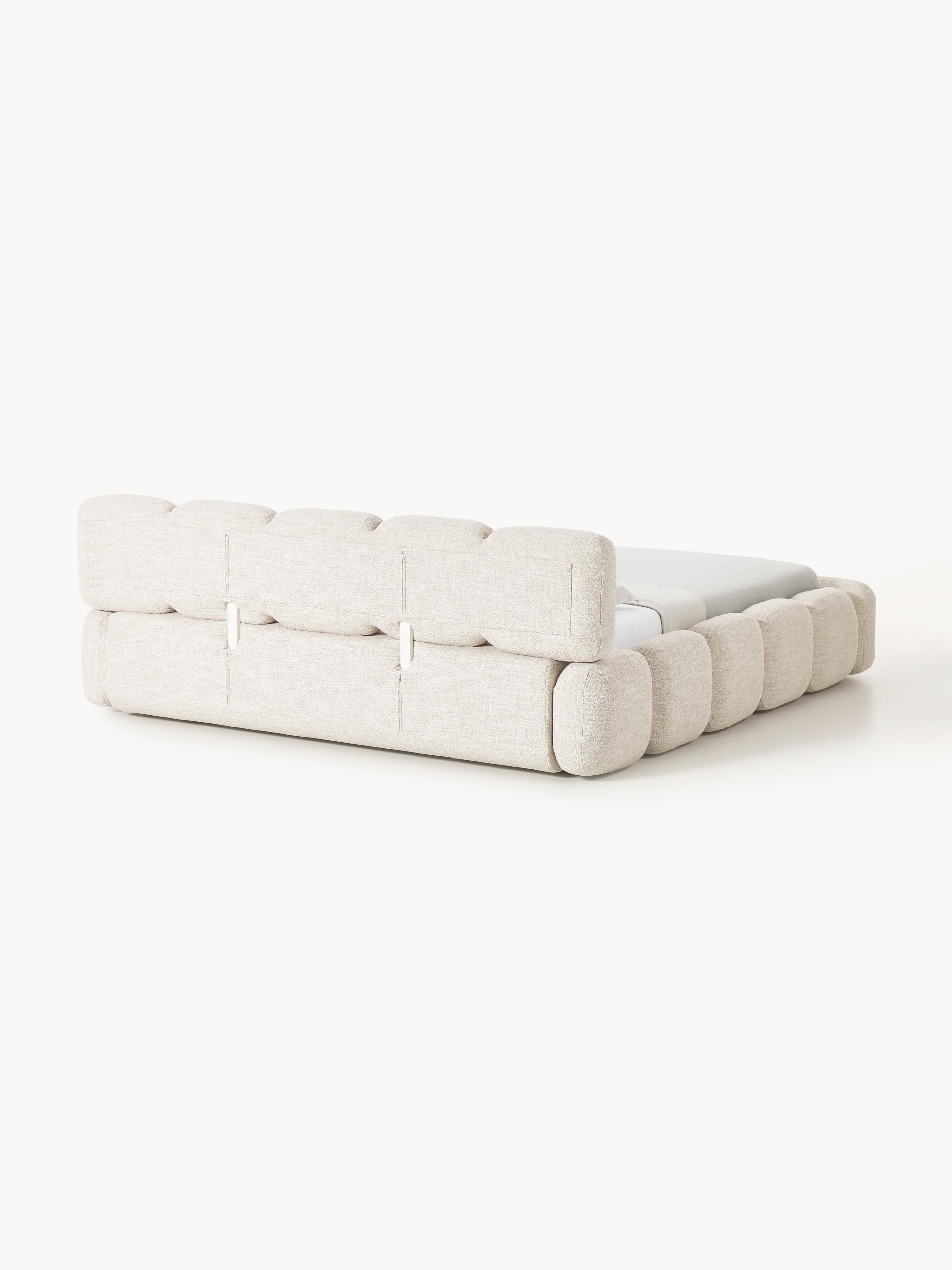 Tayla Upholstered Bouclé Bed