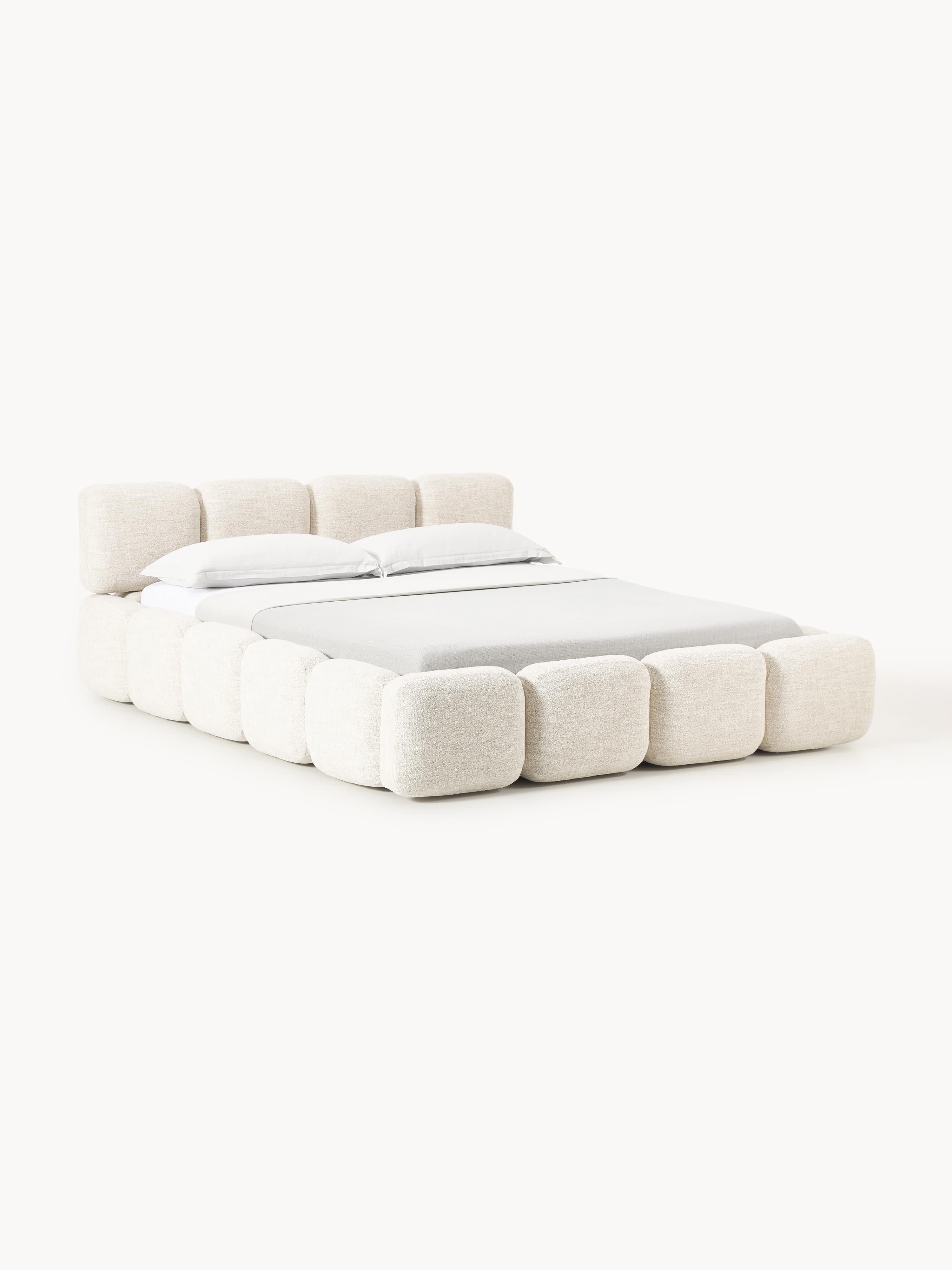 Tayla Upholstered Bouclé Bed