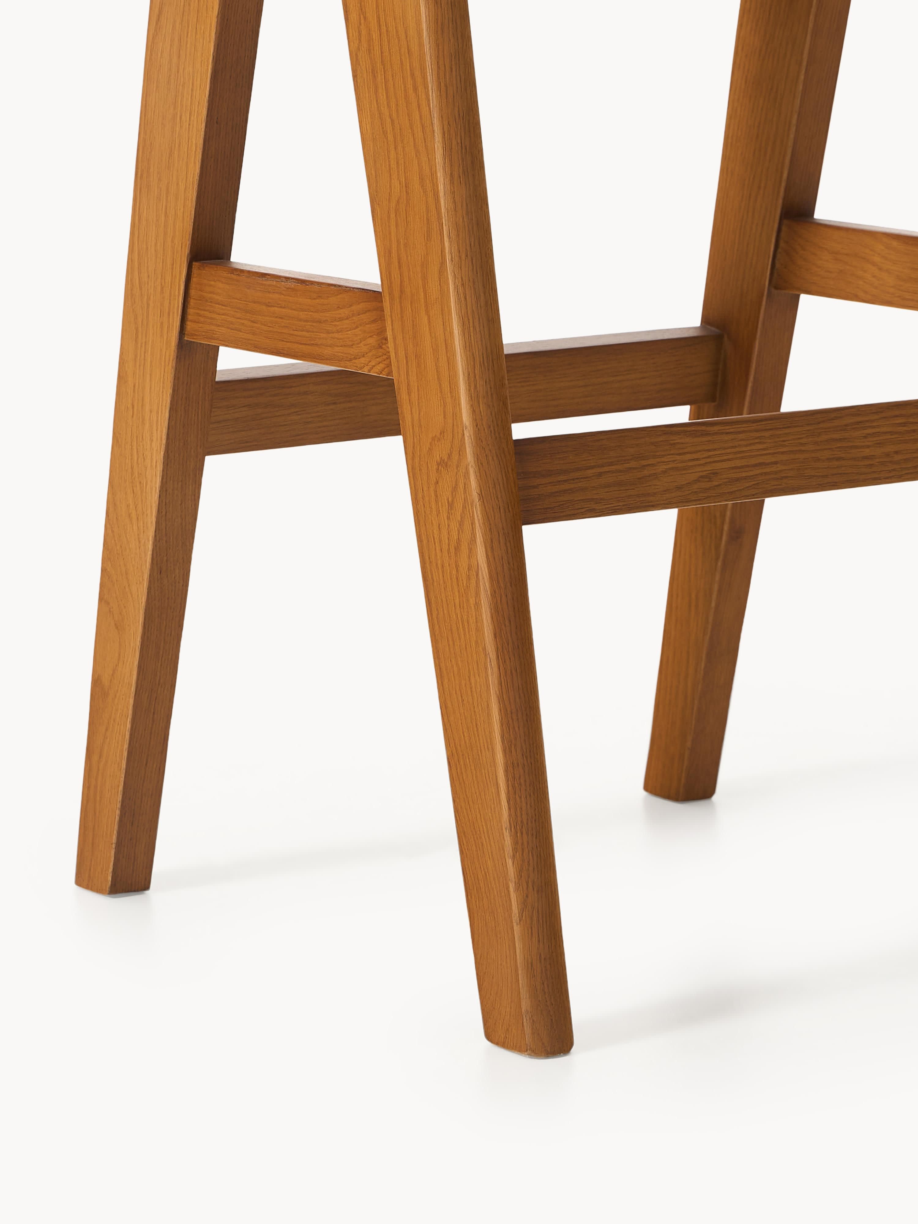 Sissi Bar Stool with Viennese Wickerwork