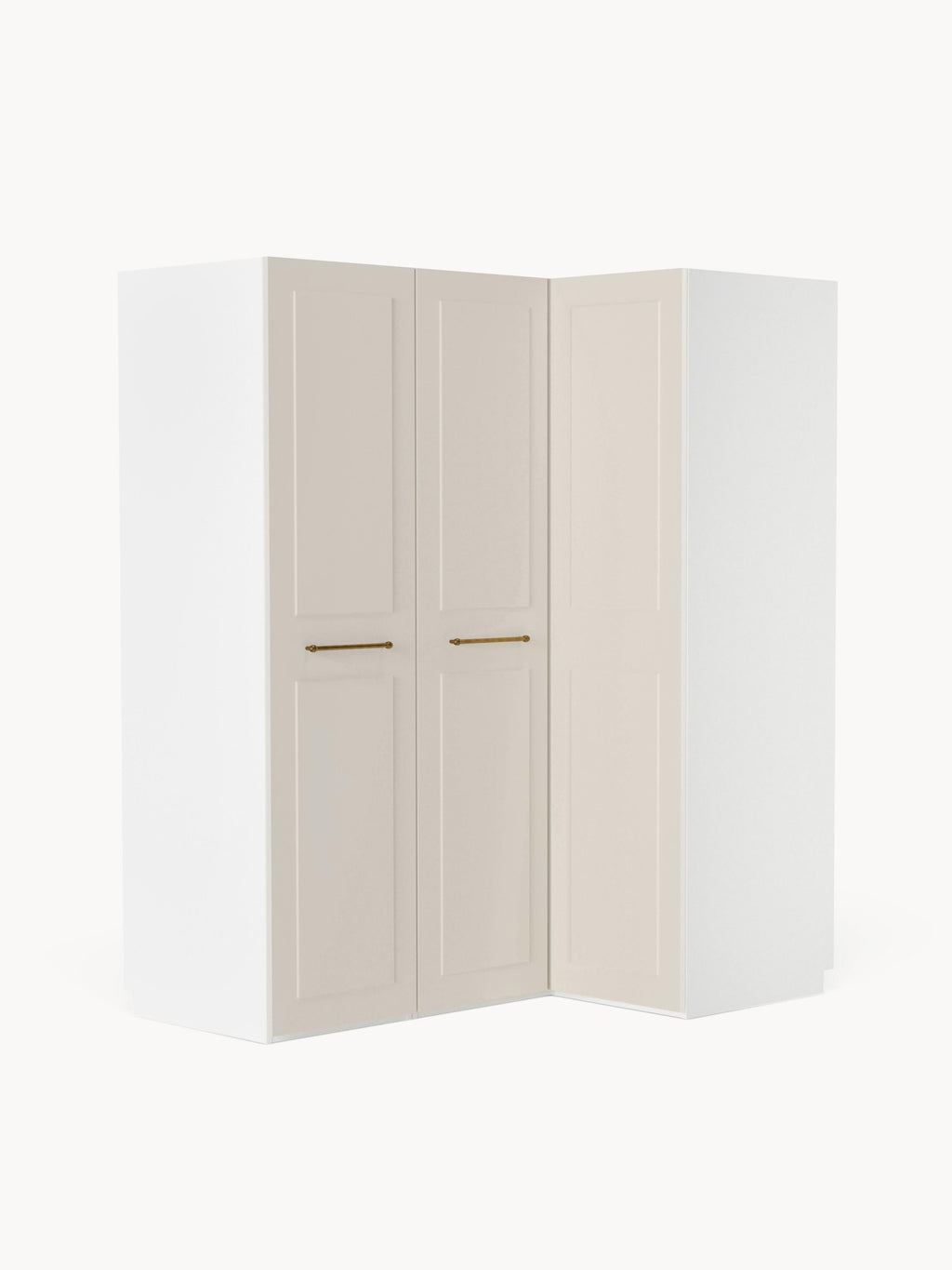 Gallery image 1 - Modular Corner Wardrobe Charlotte, 165 cm Wide, in various sizes