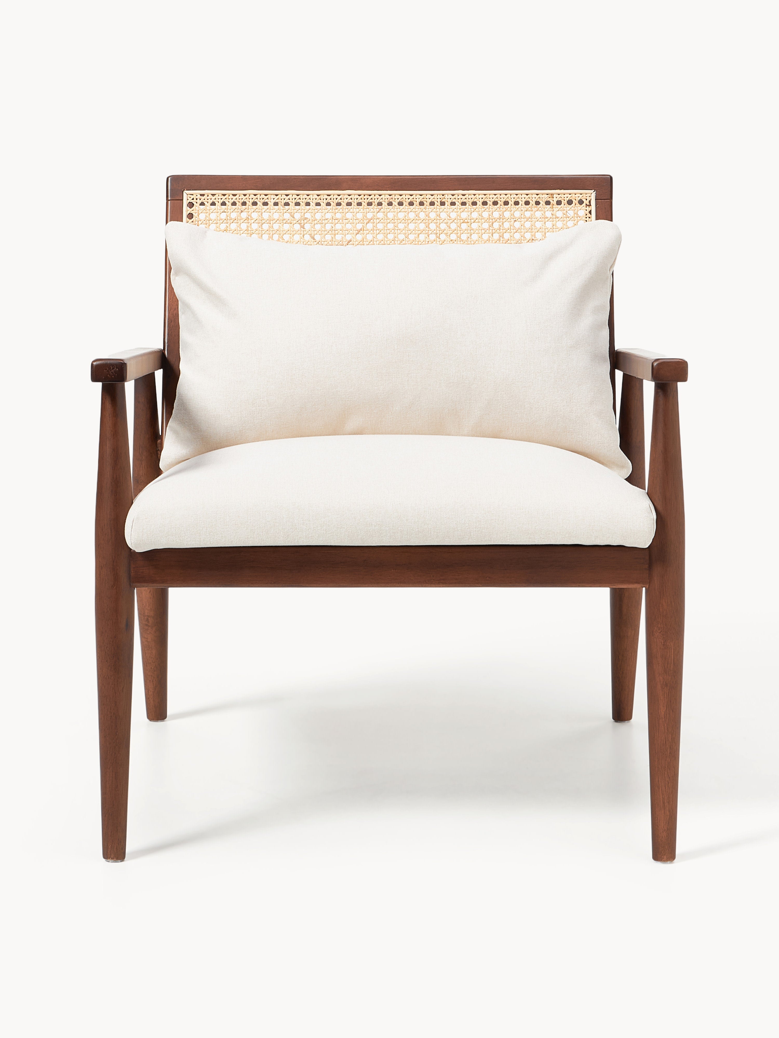 Manuell Rubberwood Lounge Chair