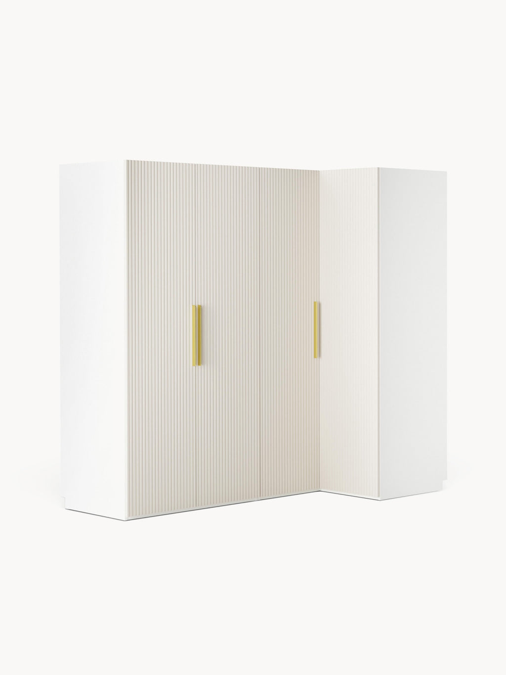 Simone Modular Corner Wardrobe, 215 cm Wide, in various sizes