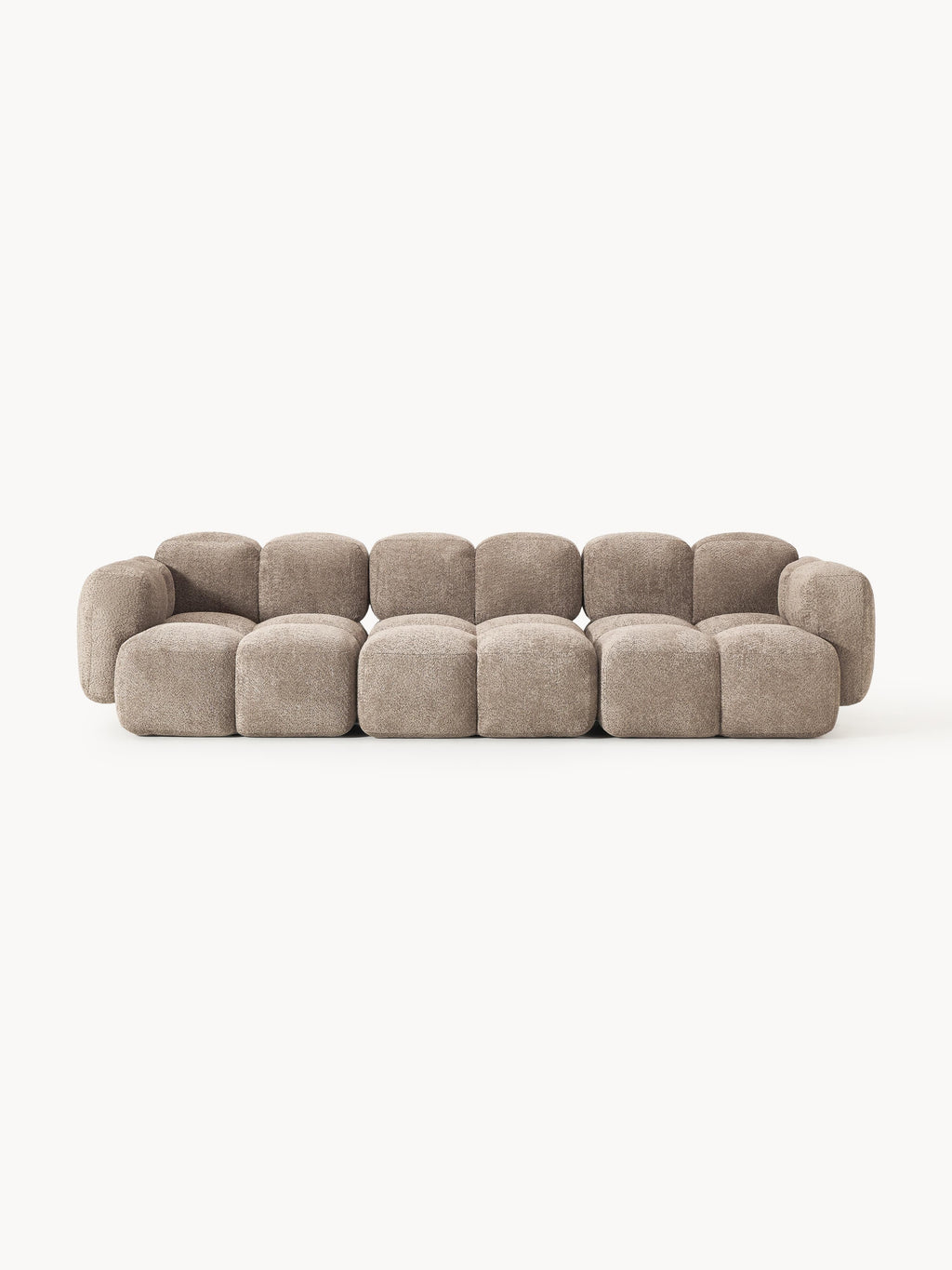 Gallery image 1 - Modular Teddy-Bouclé Sofa Tayla (4-seater)
