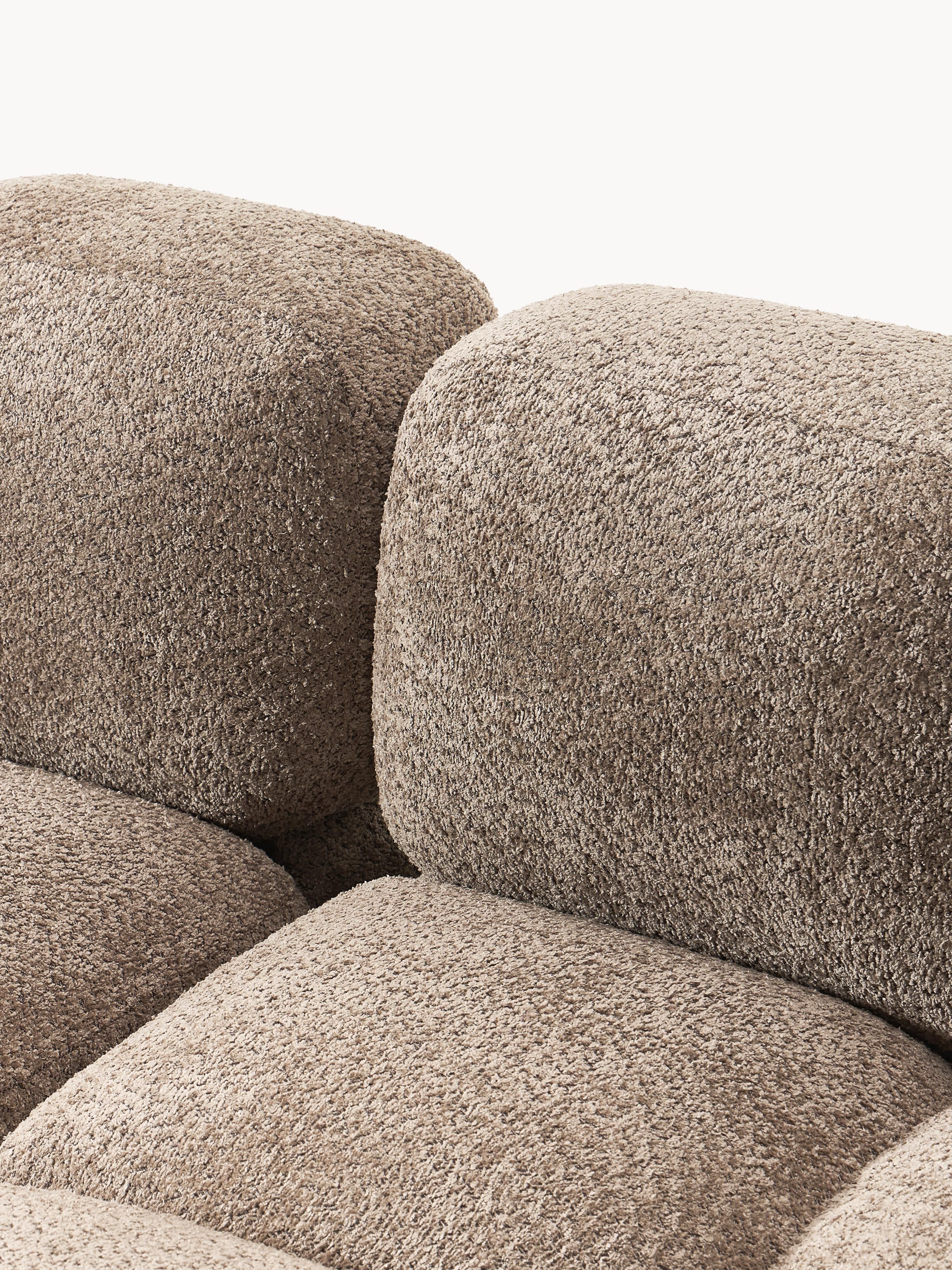 Tayla Modular Teddy-Bouclé Sofa (4-seater)
