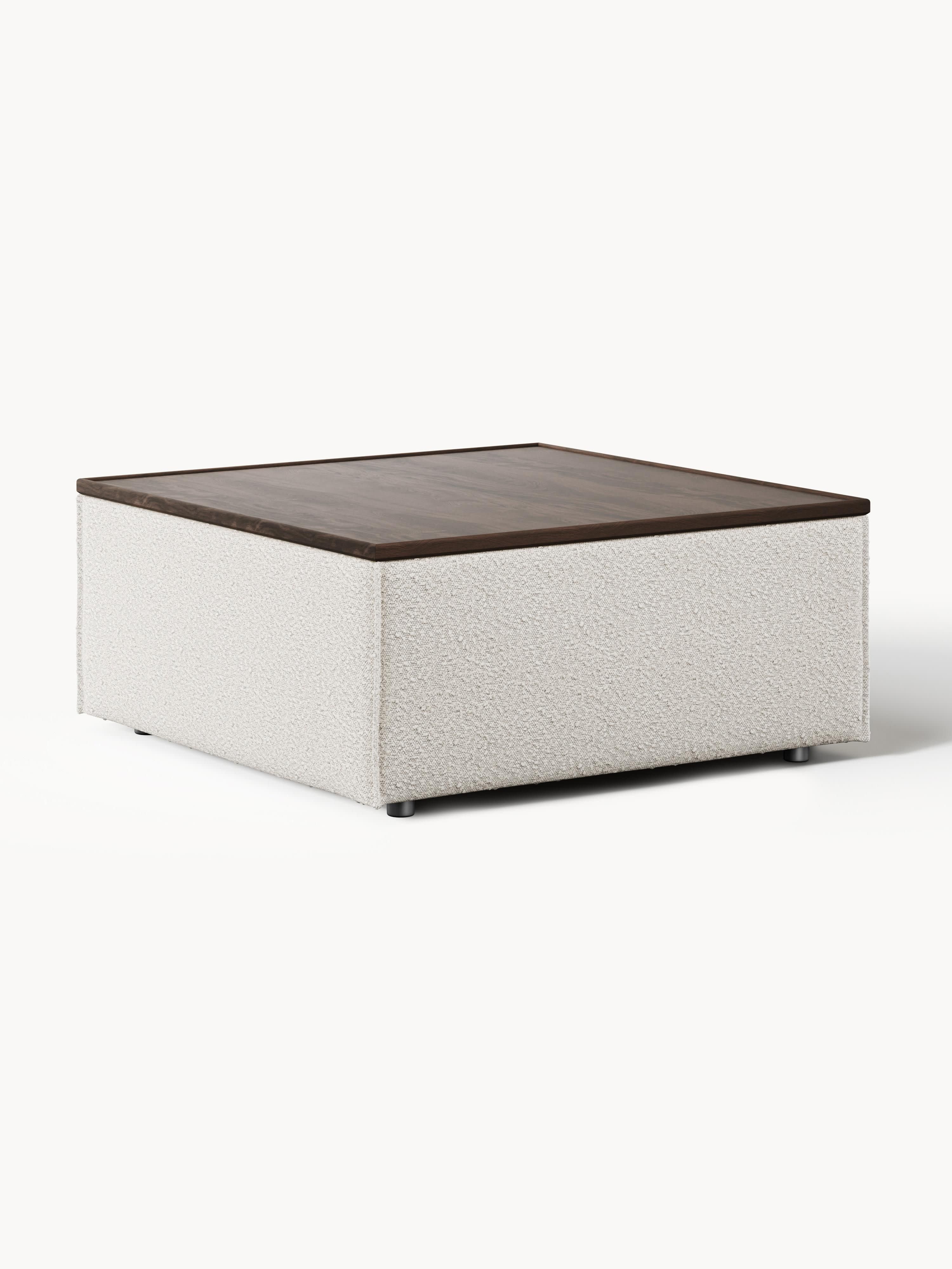Gallery image 1 - Bouclé Ottoman Lennon with Storage