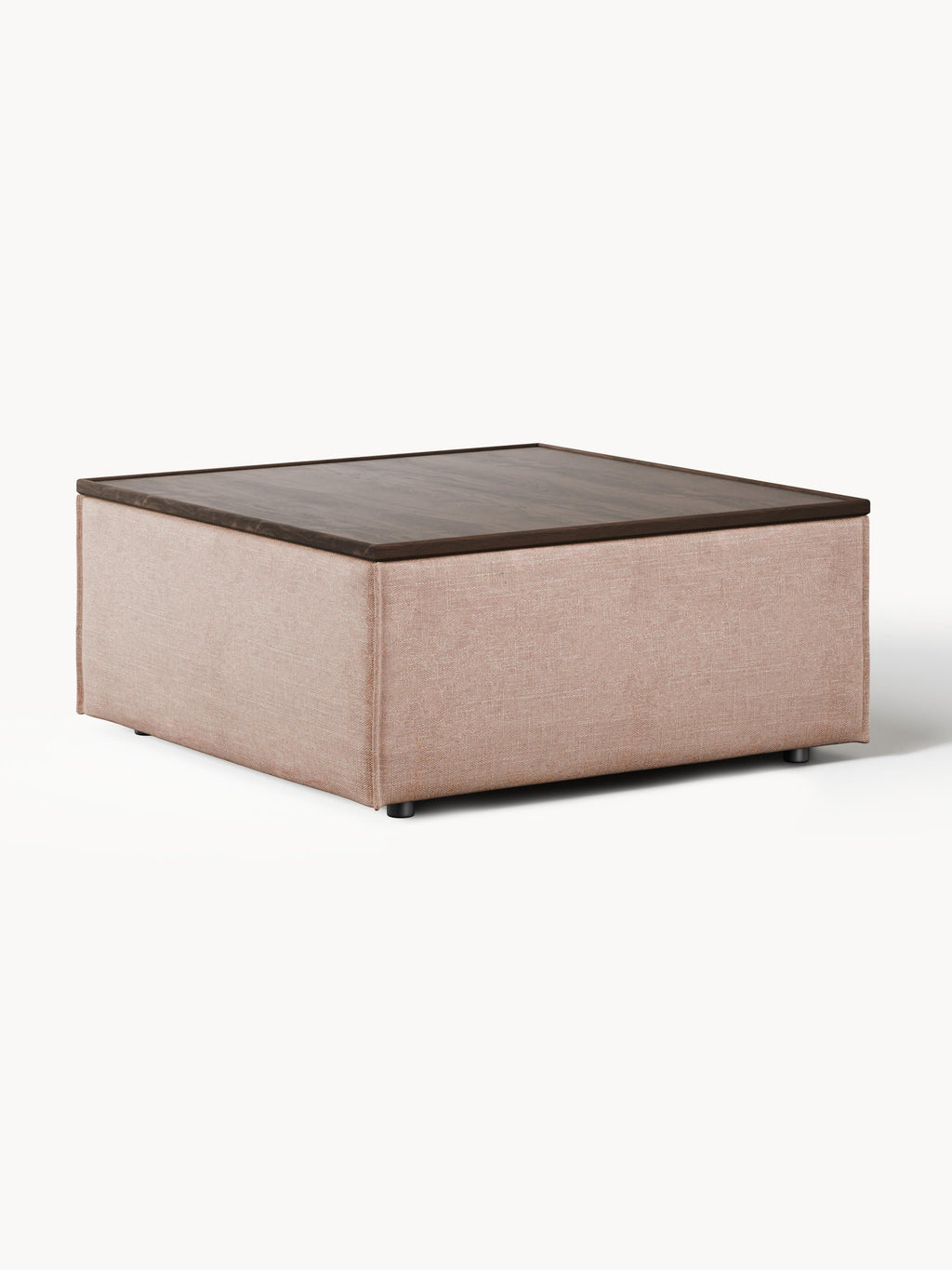 Gallery image 1 - Linen Blend Ottoman Lennon with Storage