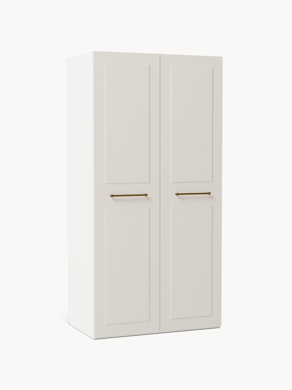 Gallery image 1 - Modular Hinged Door Wardrobe Charlotte, 100 cm Wide, in various sizes