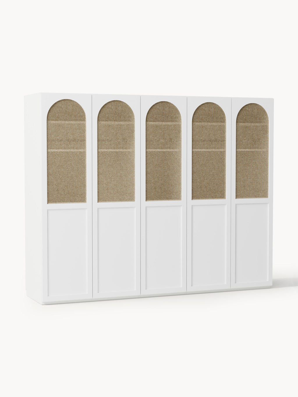 Gallery image 1 - Modular Hinged Door Wardrobe Jeanne, 250 cm Wide, in various sizes