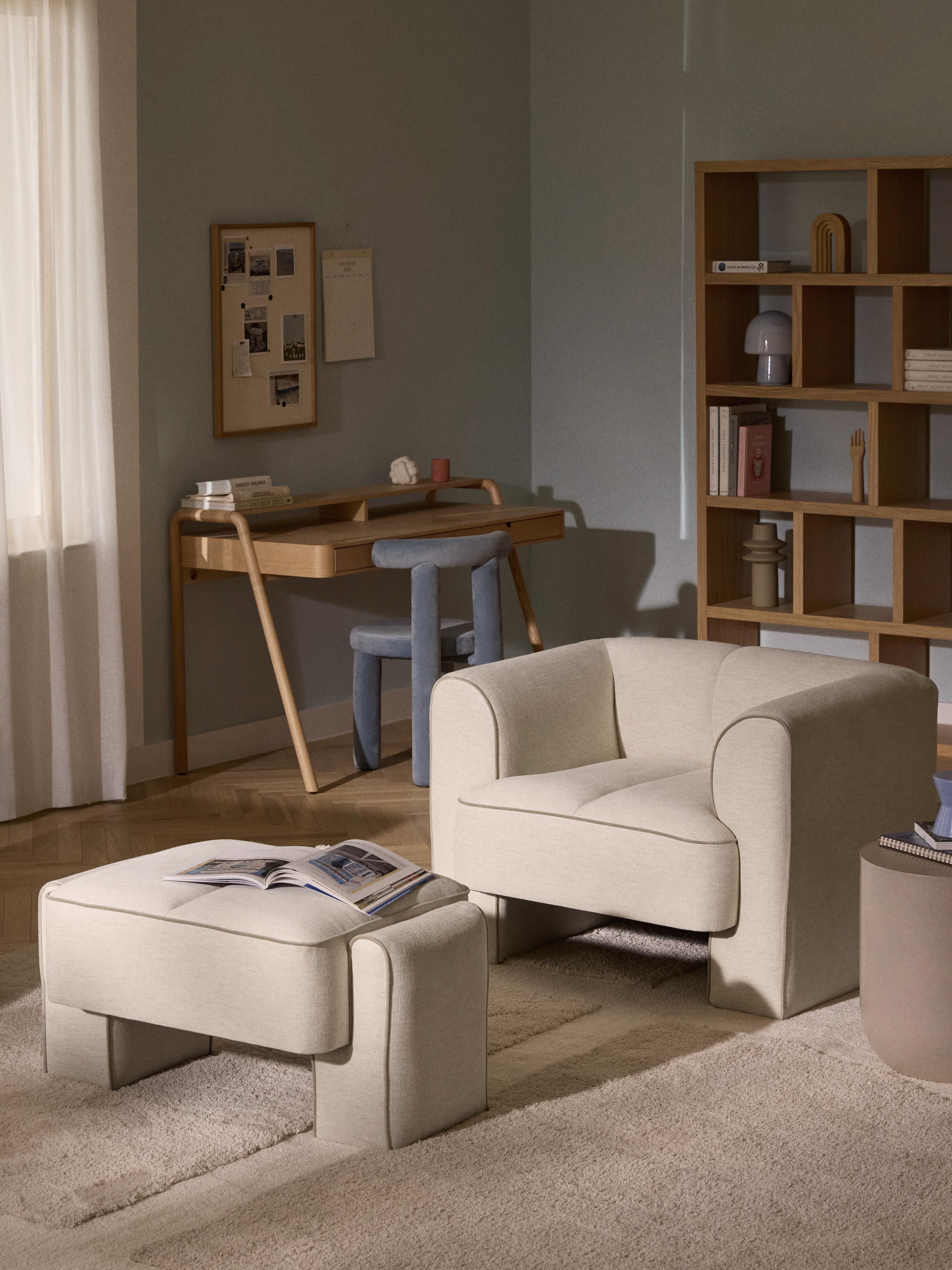 Bobi Upholstered Ottoman