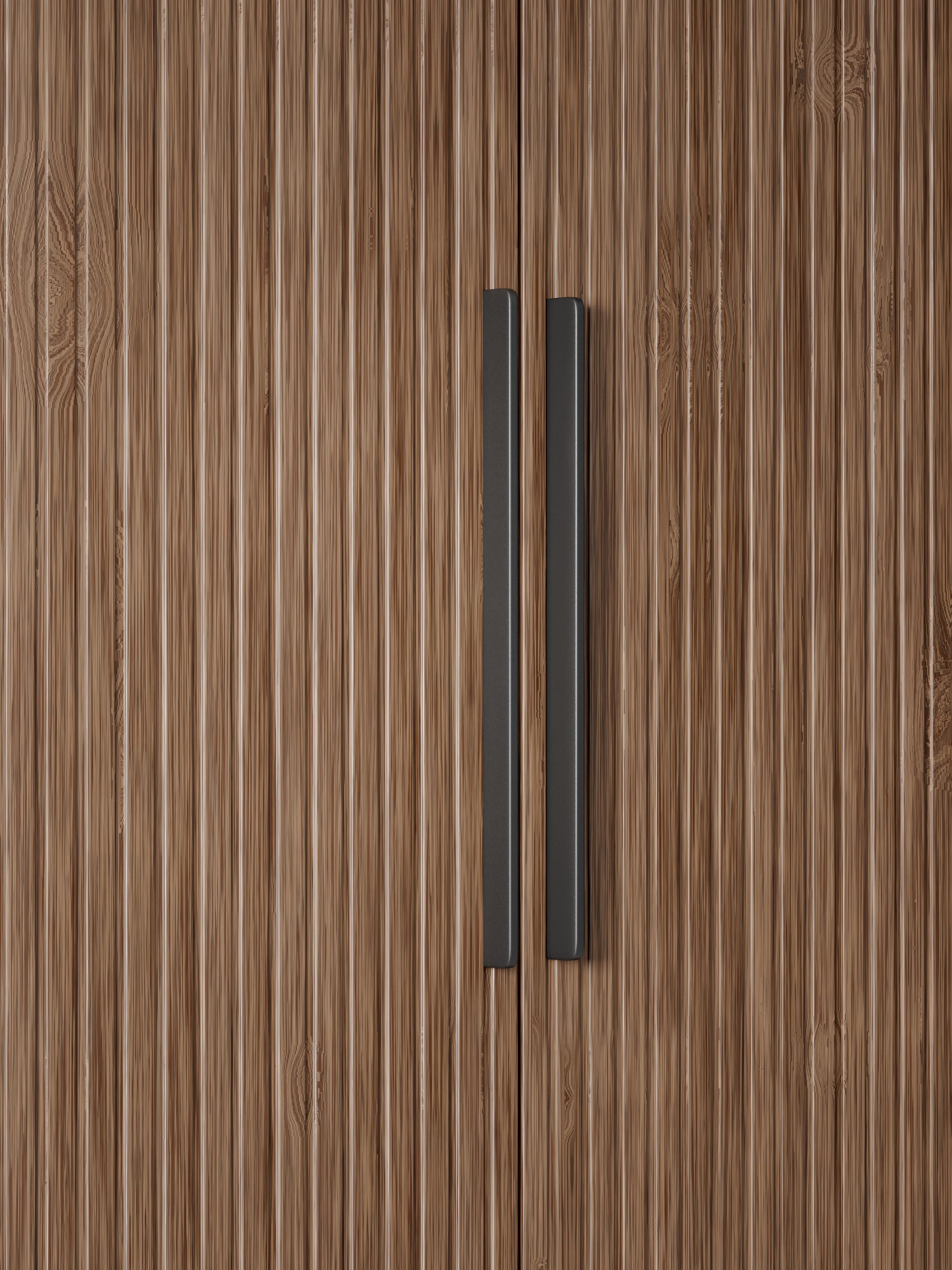 Simone Modular Hinged Door Wardrobe, 100 cm Wide, in various sizes