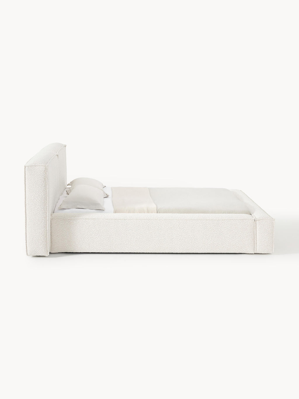 Lennon Upholstered Bouclé Bed