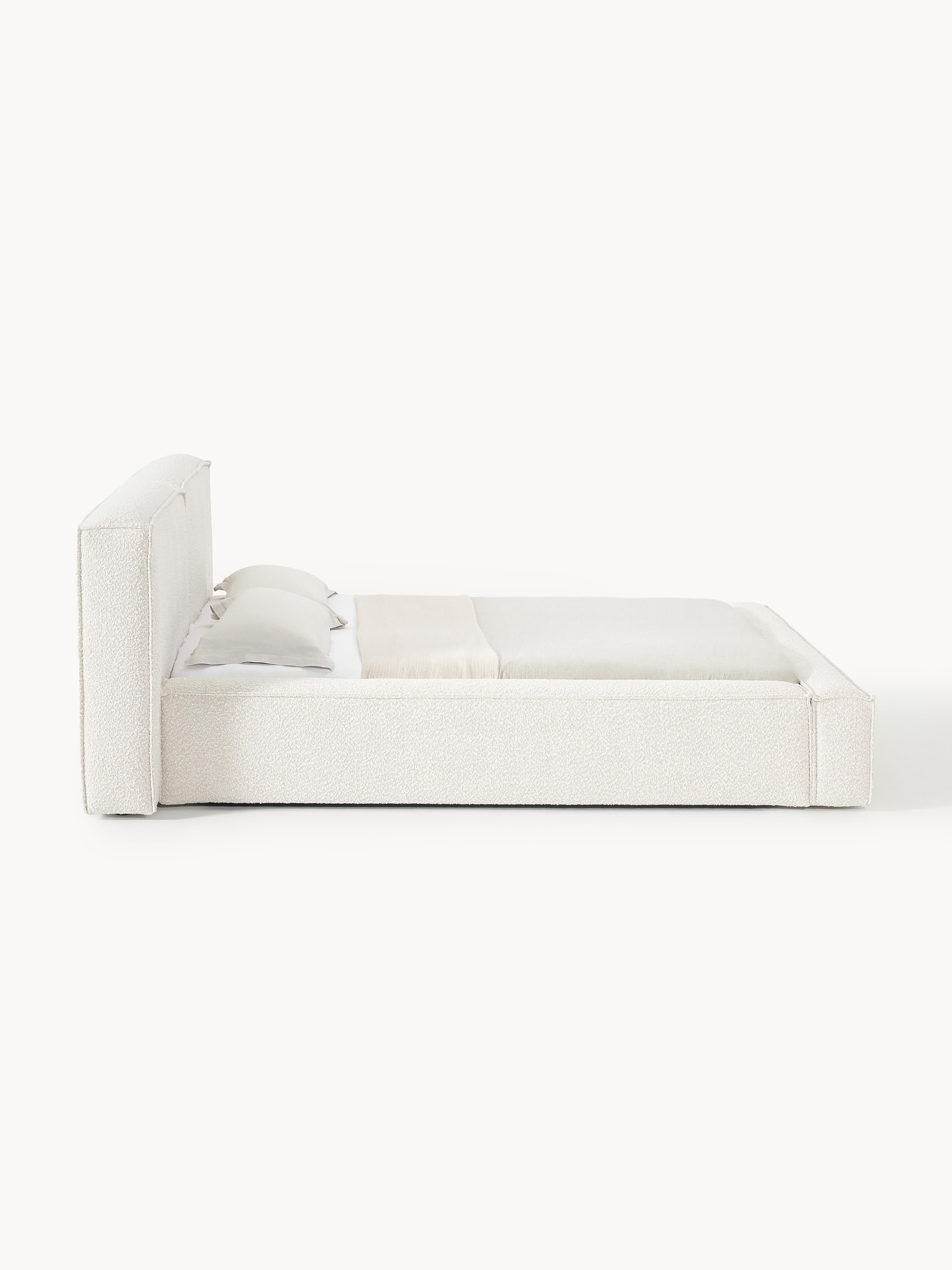 Lennon Upholstered Bouclé Bed
