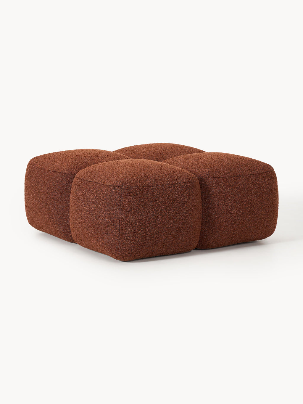 Tayla Bouclé Ottoman