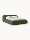 Gallery image 1 - Upholstered Bouclé Bed Sofia