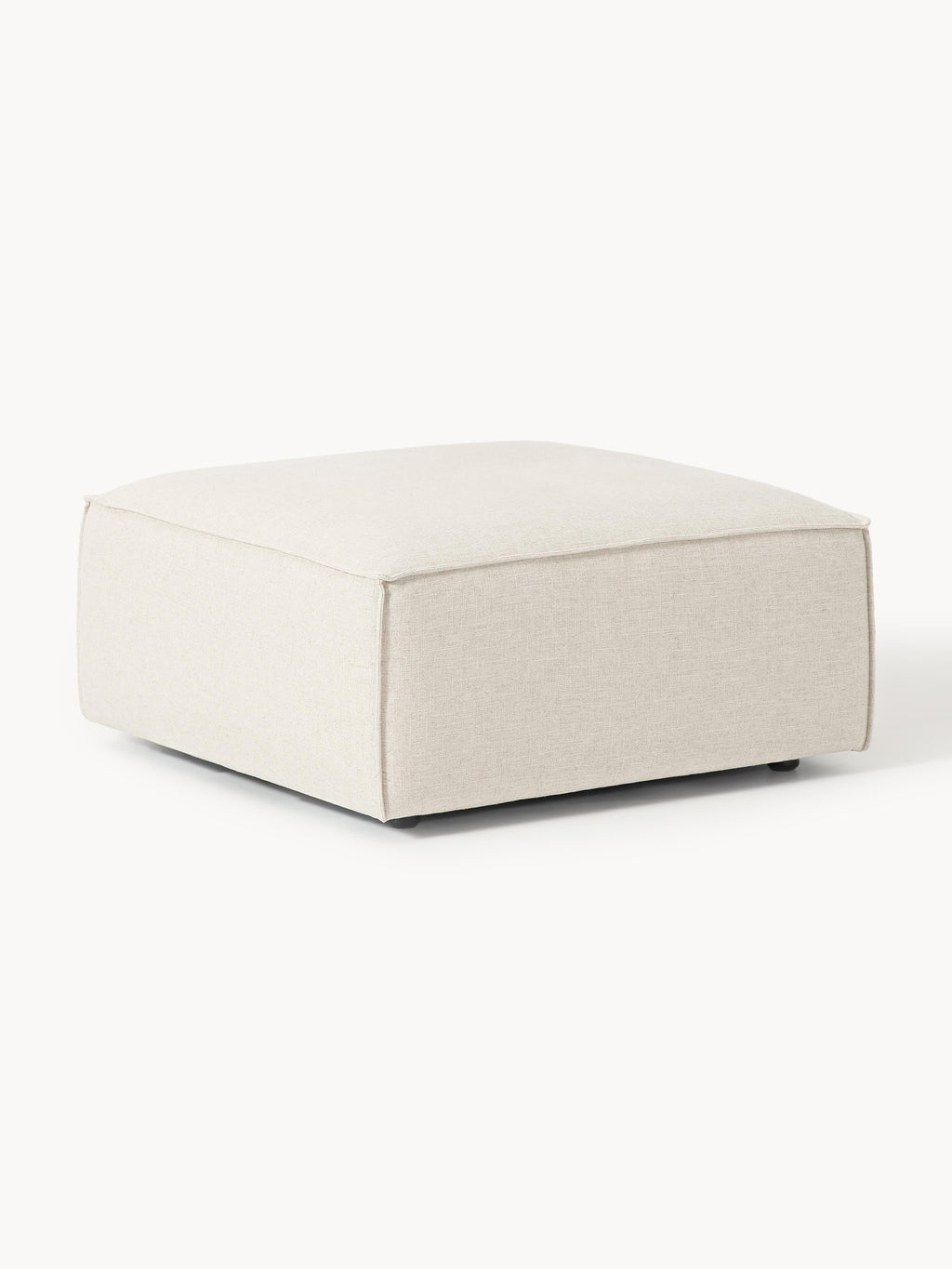 Lennon Linen Blend Ottoman