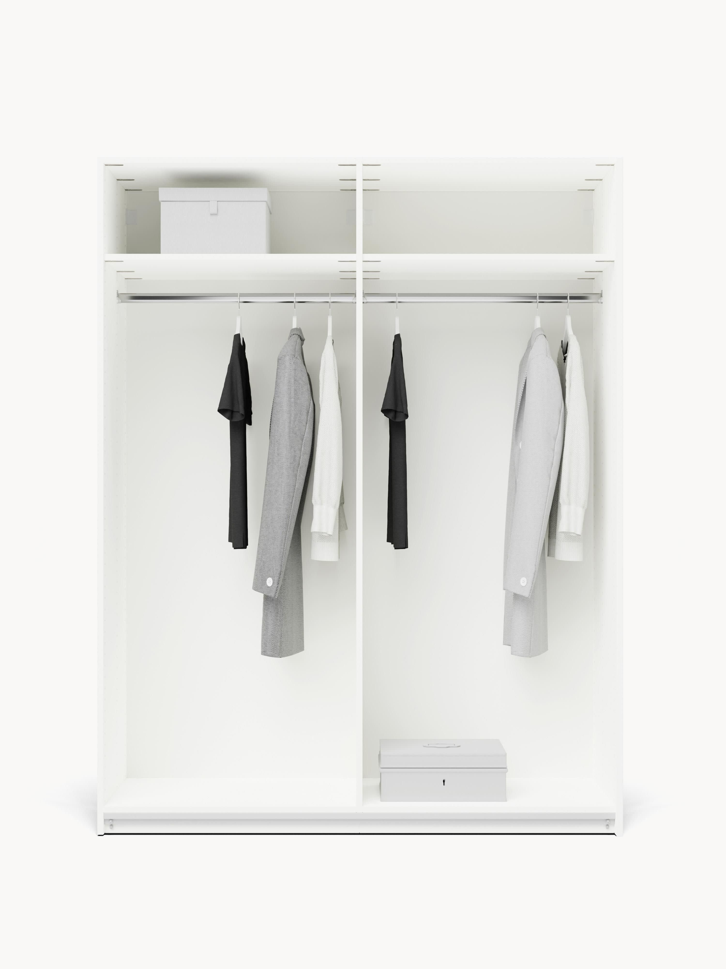 Charlotte Modular Sliding Door Wardrobe, 150 cm Wide, in various sizes