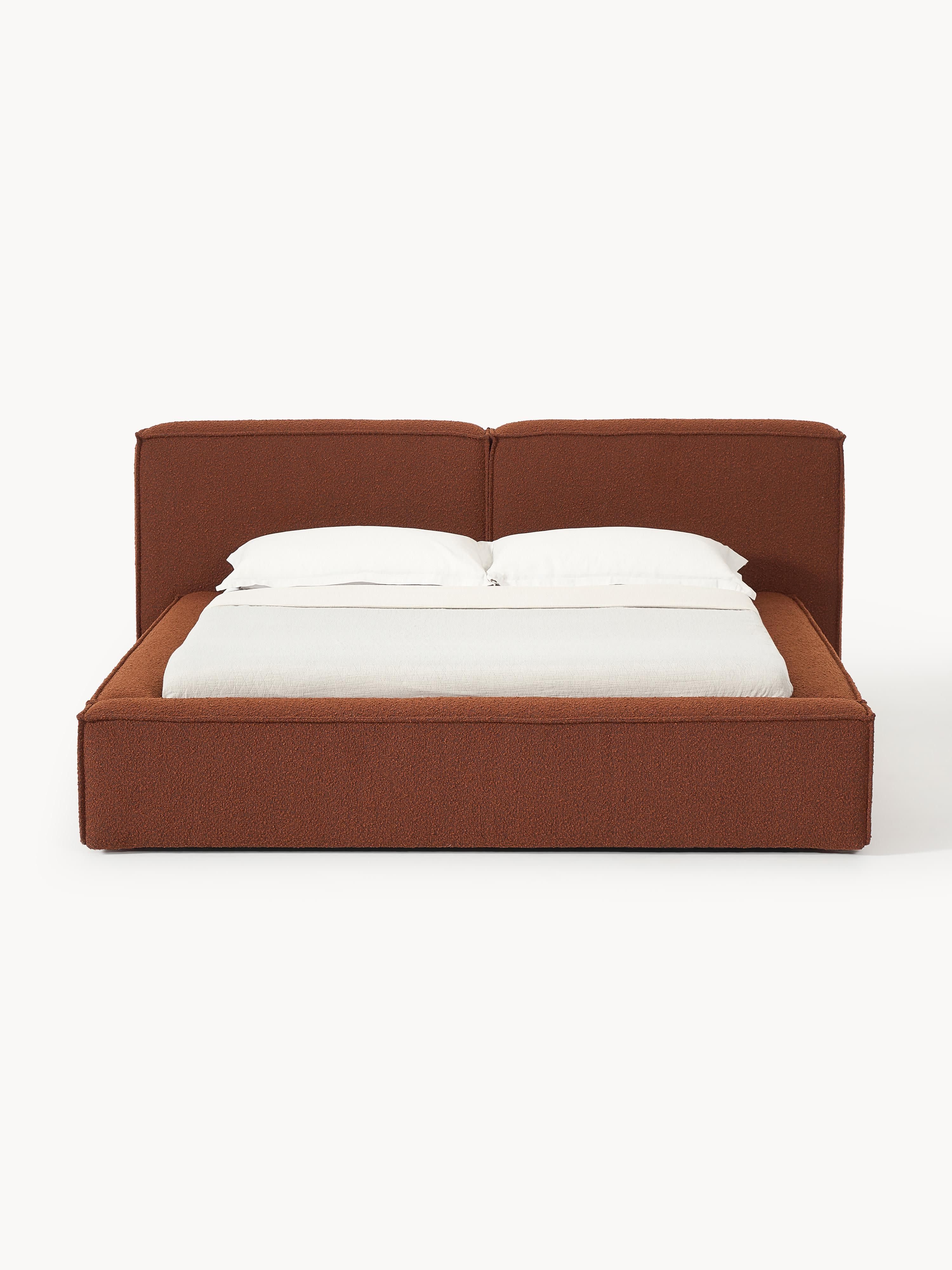 Lennon Upholstered Bouclé Bed