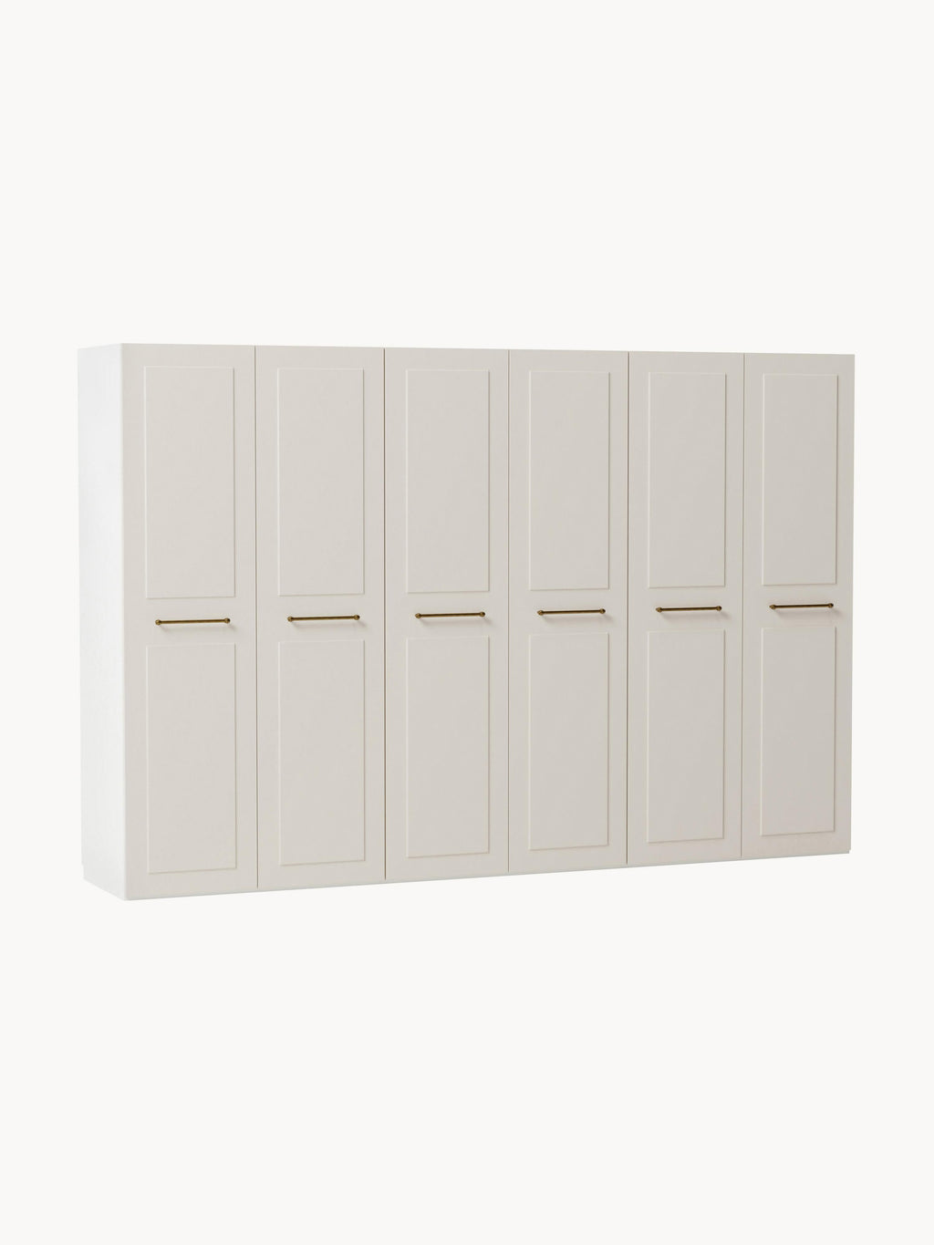 Gallery image 1 - Modular Hinged Door Wardrobe Charlotte, 300 cm Wide, in various sizes