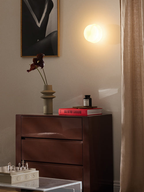 Baya Opal Glass Wall Lamp
